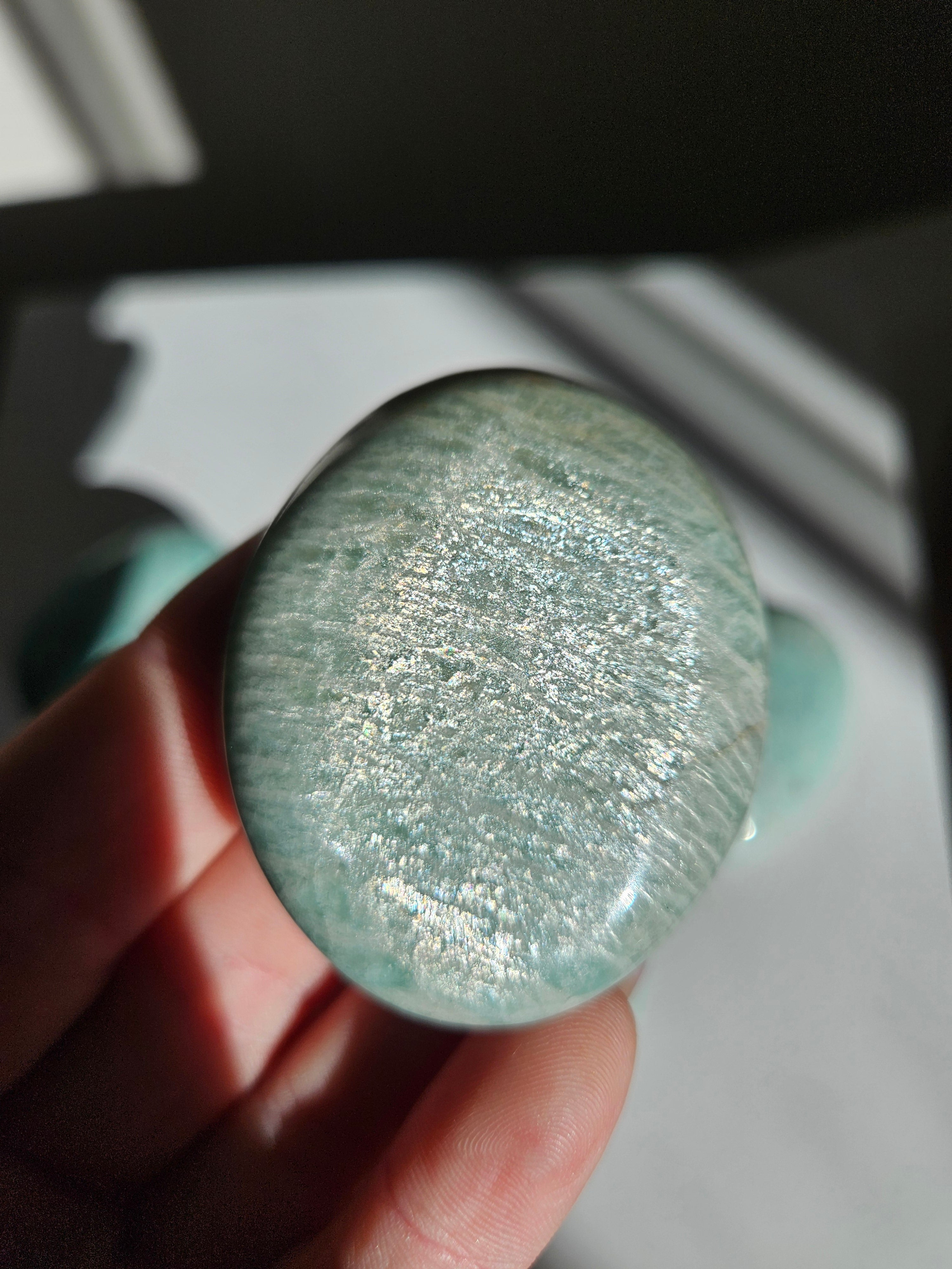 Amazonite Palmstone | pick your piece