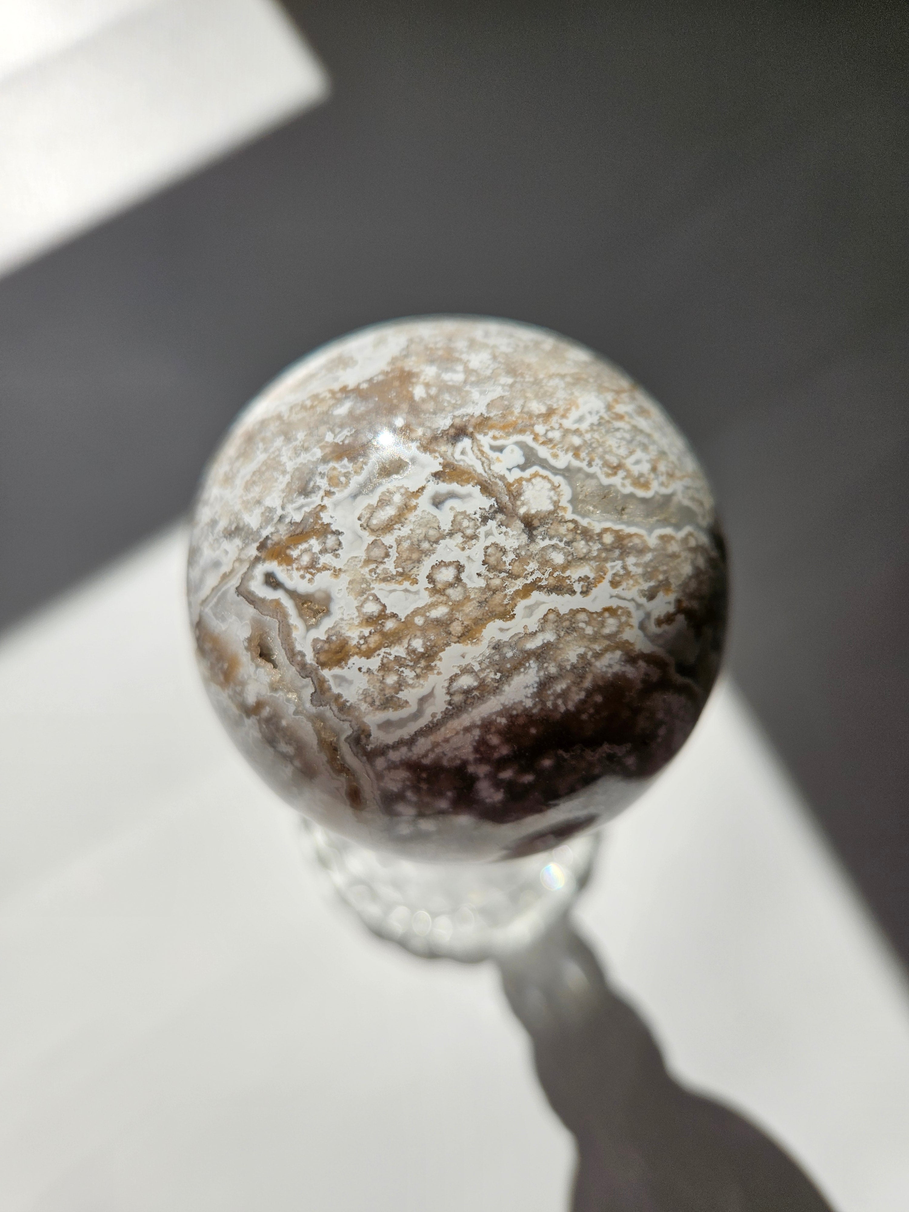 Sea Jasper Sphere 015
