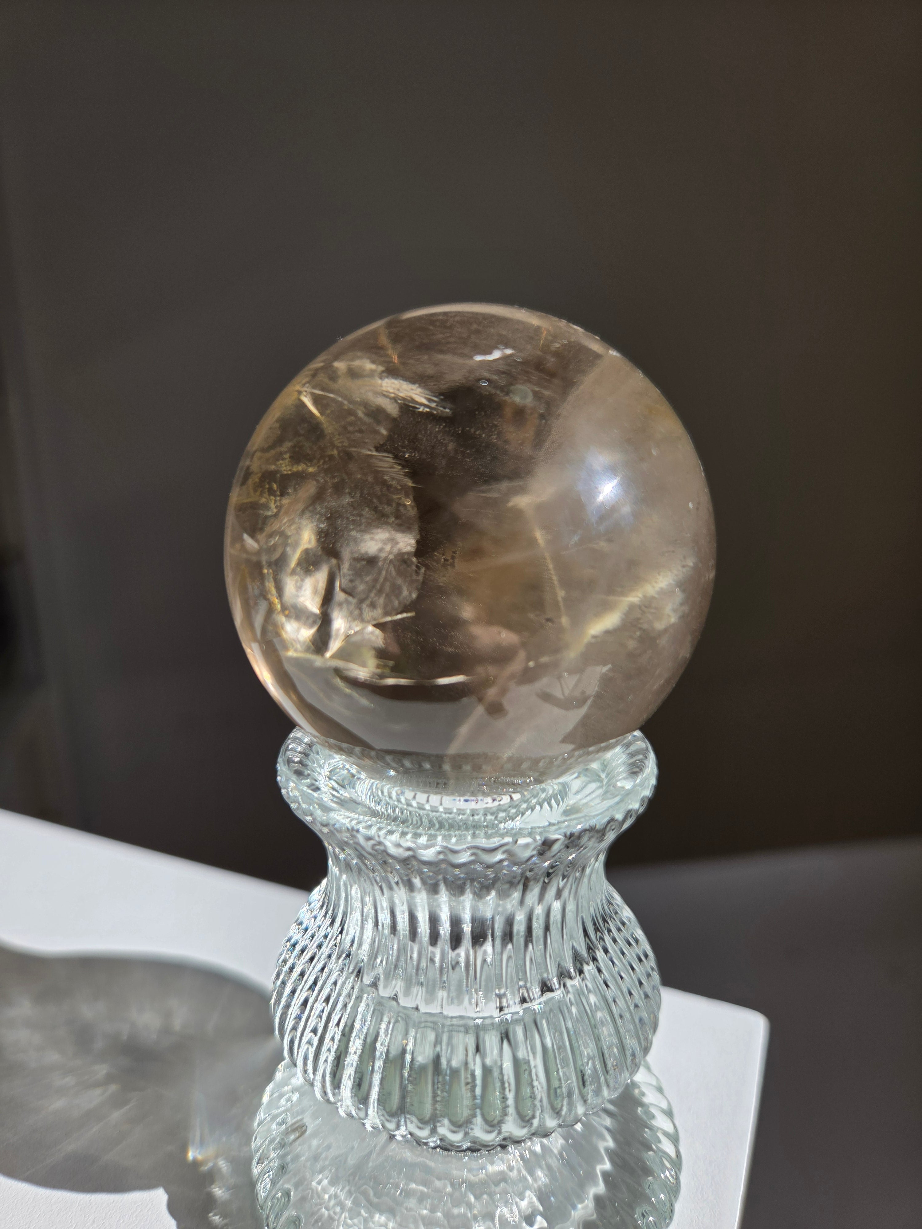 Smoky Quartz Sphere 003