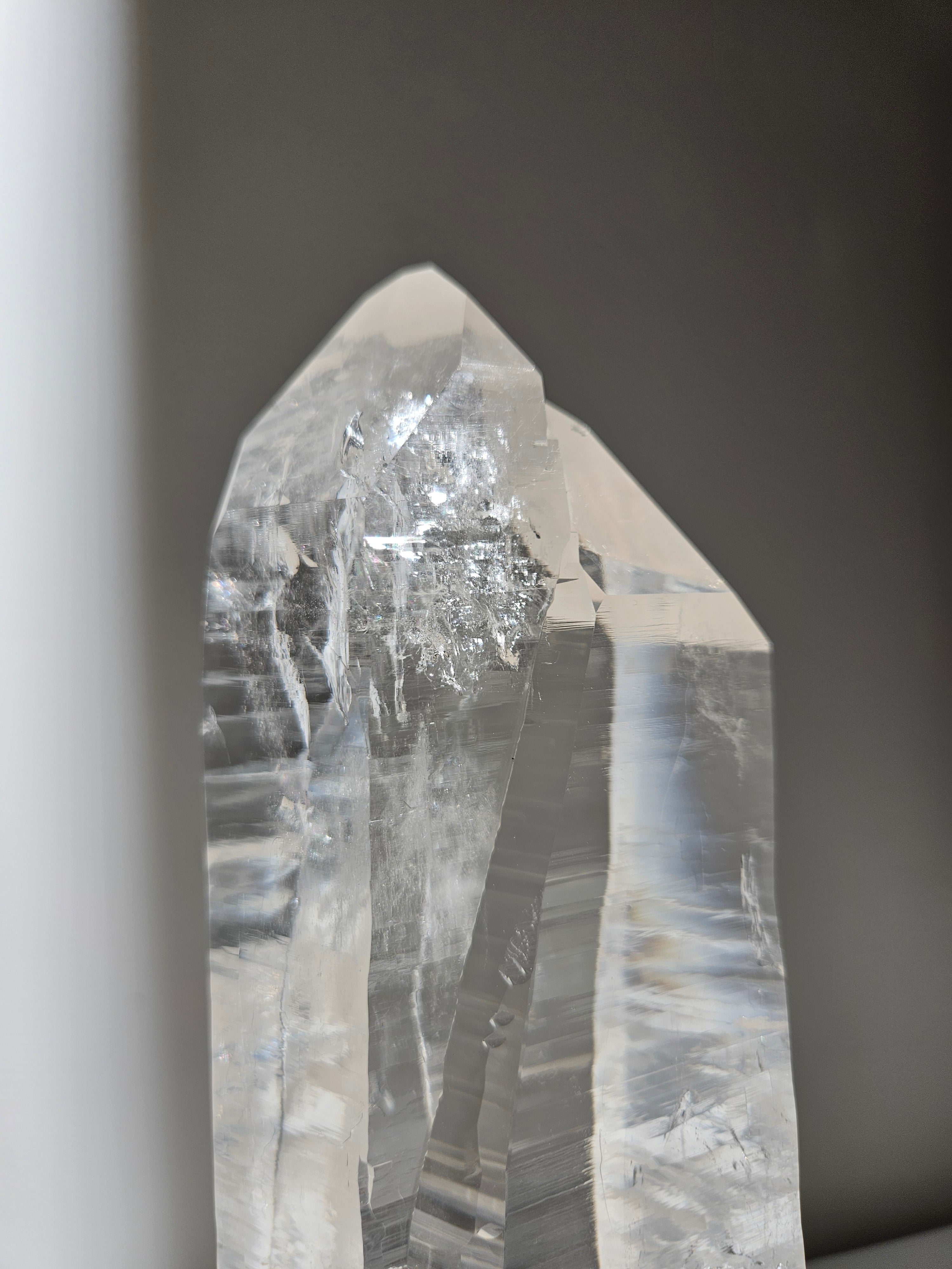 Lemurian Quartz Spinning Statement 007