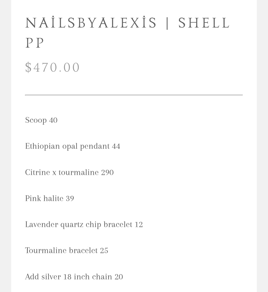 Nailsbyalexis | shell pp