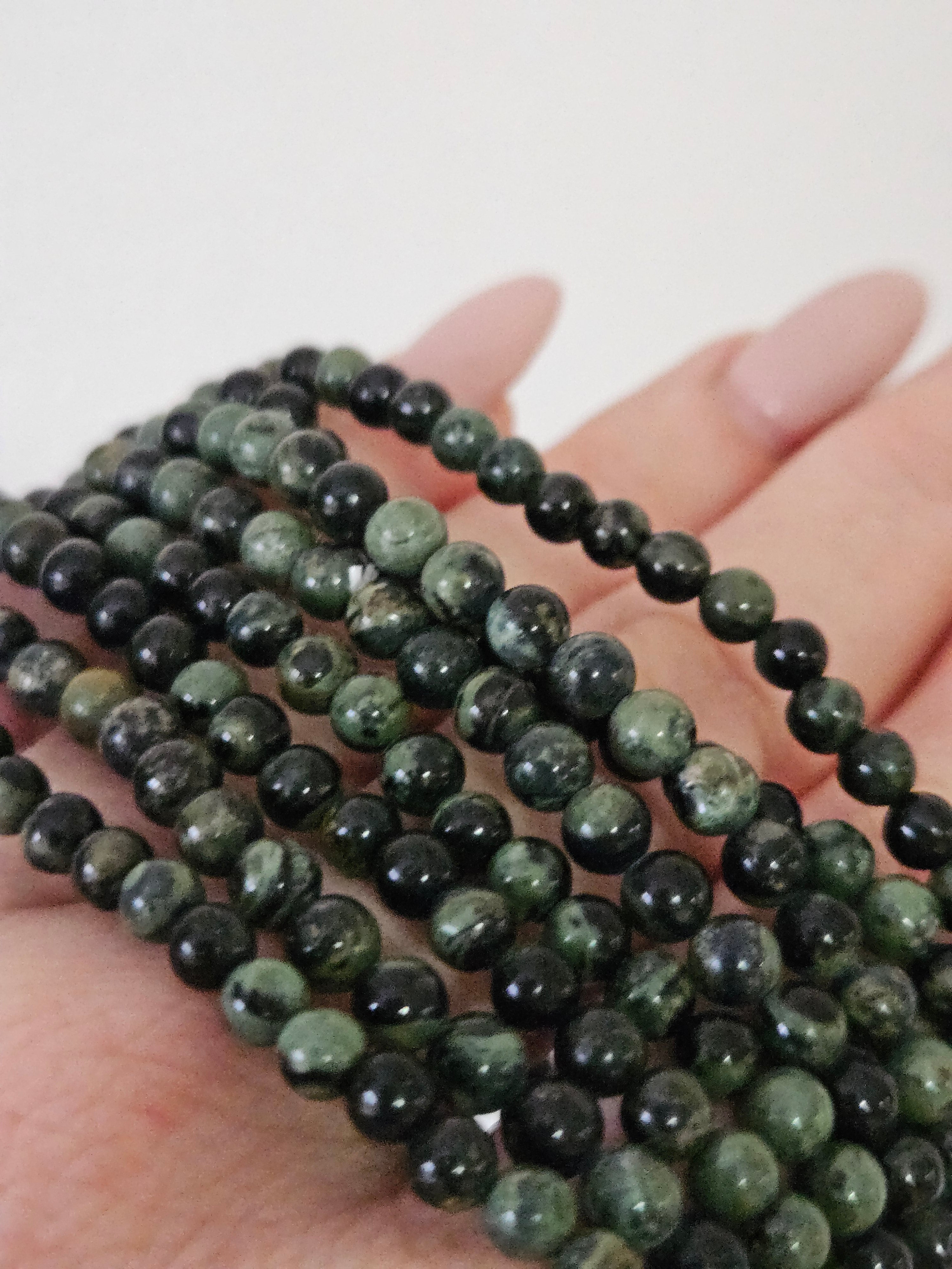 Kambaba Jasper Bracelet | 4mm