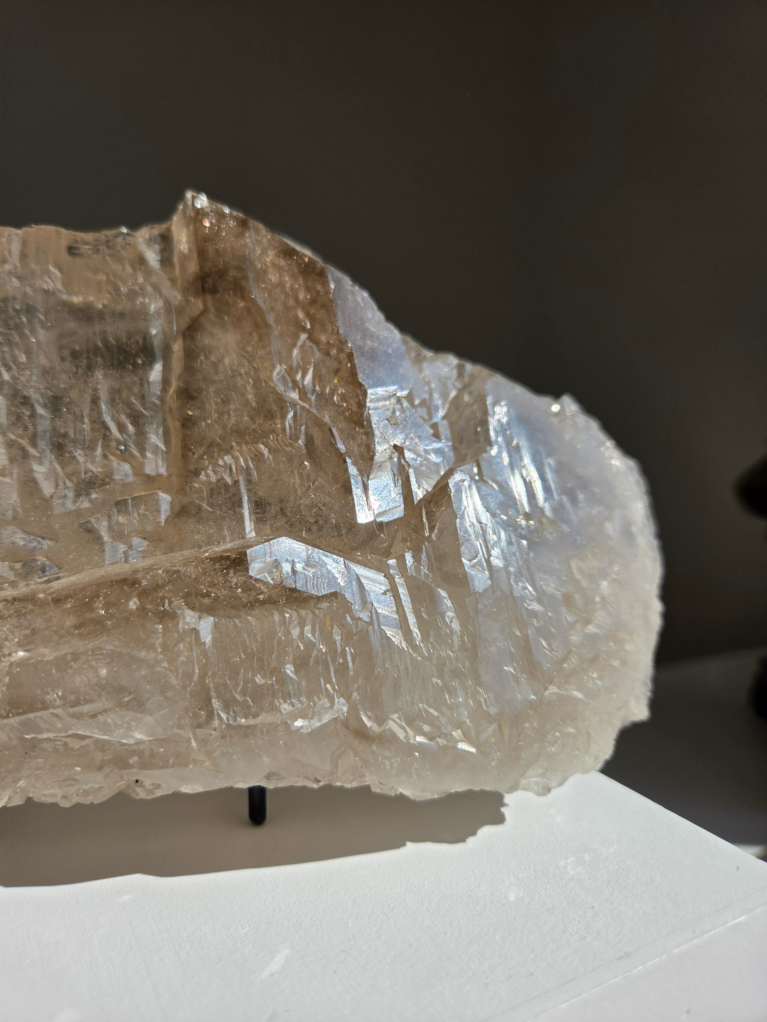 Elestial Smoky Quartz "Plate"