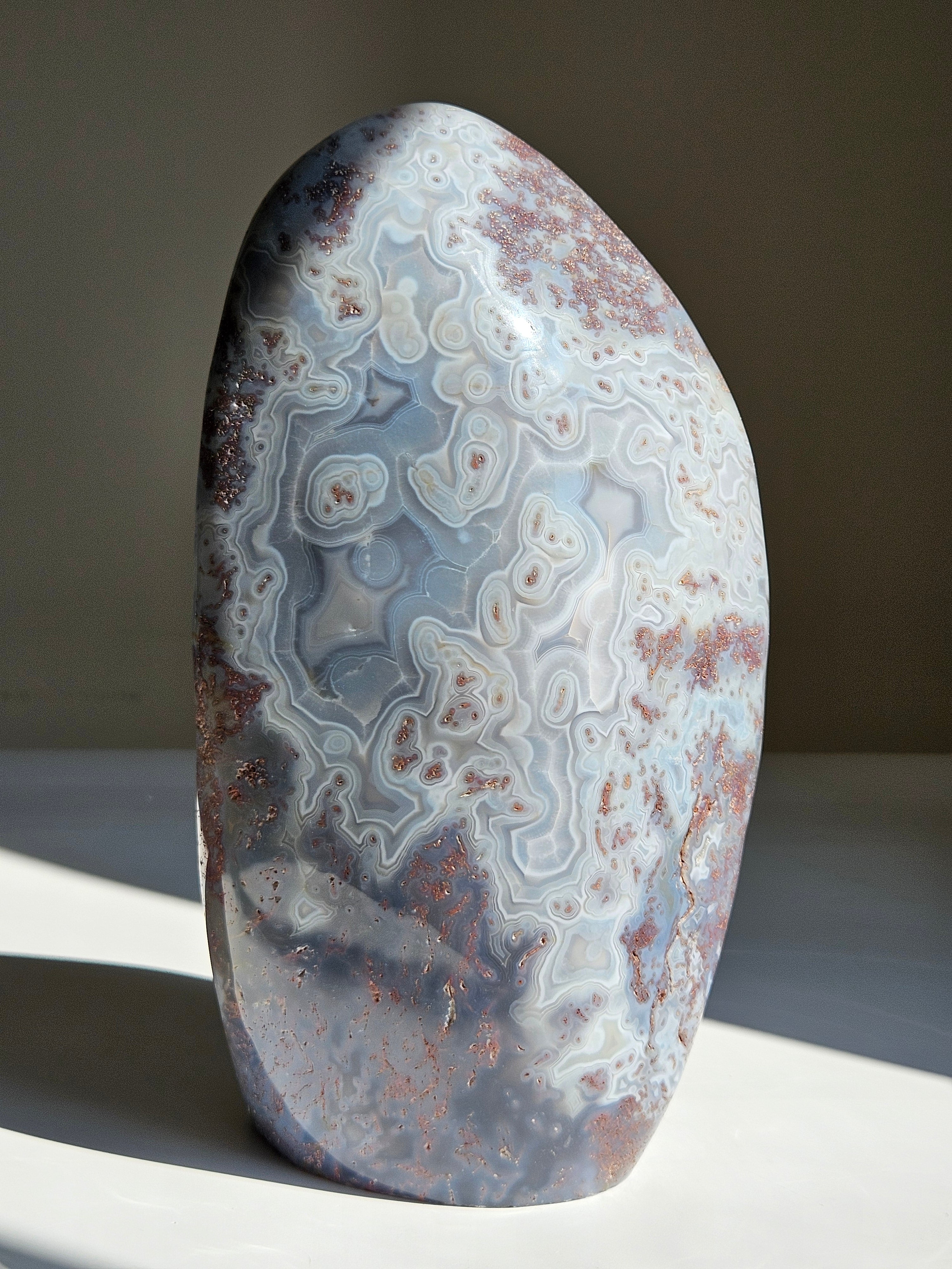 Orca x Moss Agate Statement