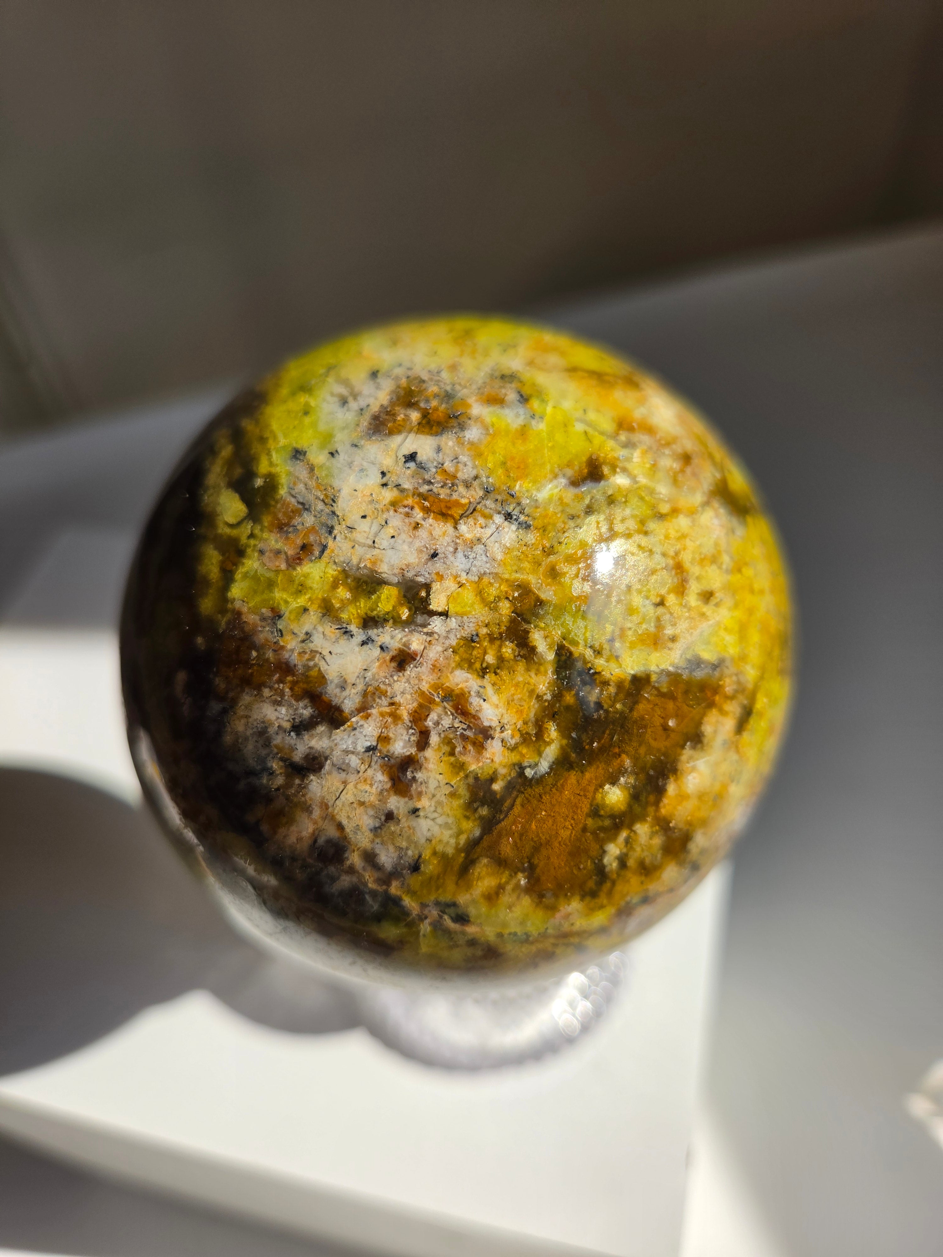 Green Opal Sphere 002