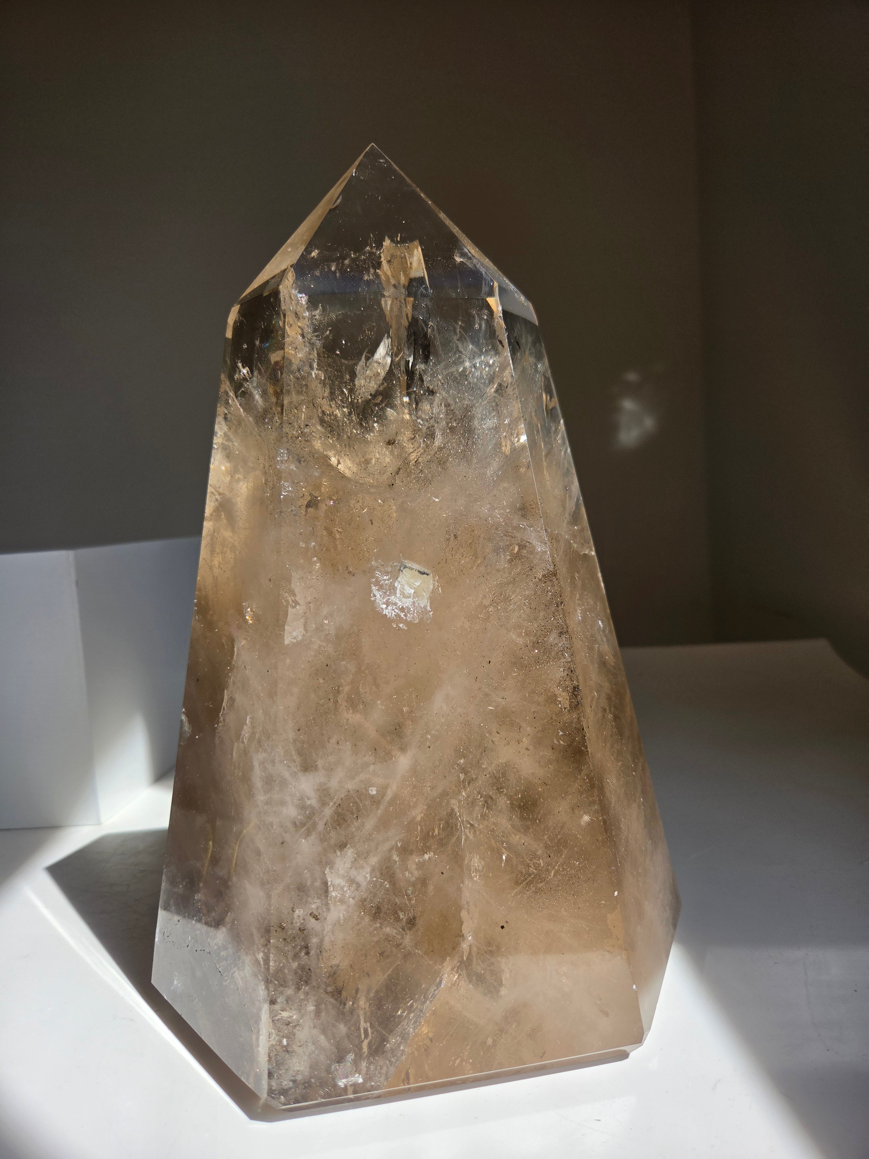 Smoky Quartz Statement Tower 002