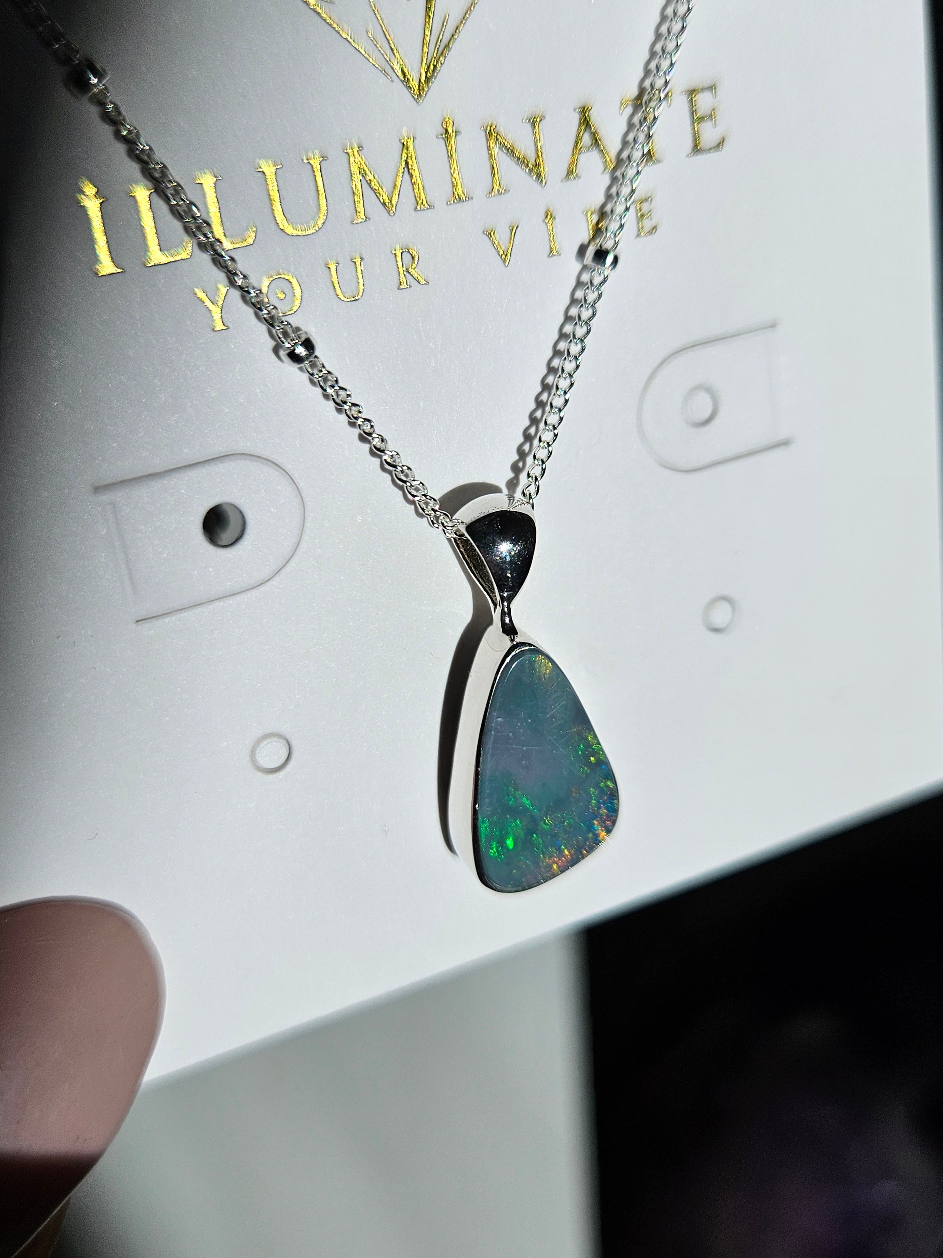 Australian Opal Necklace 060