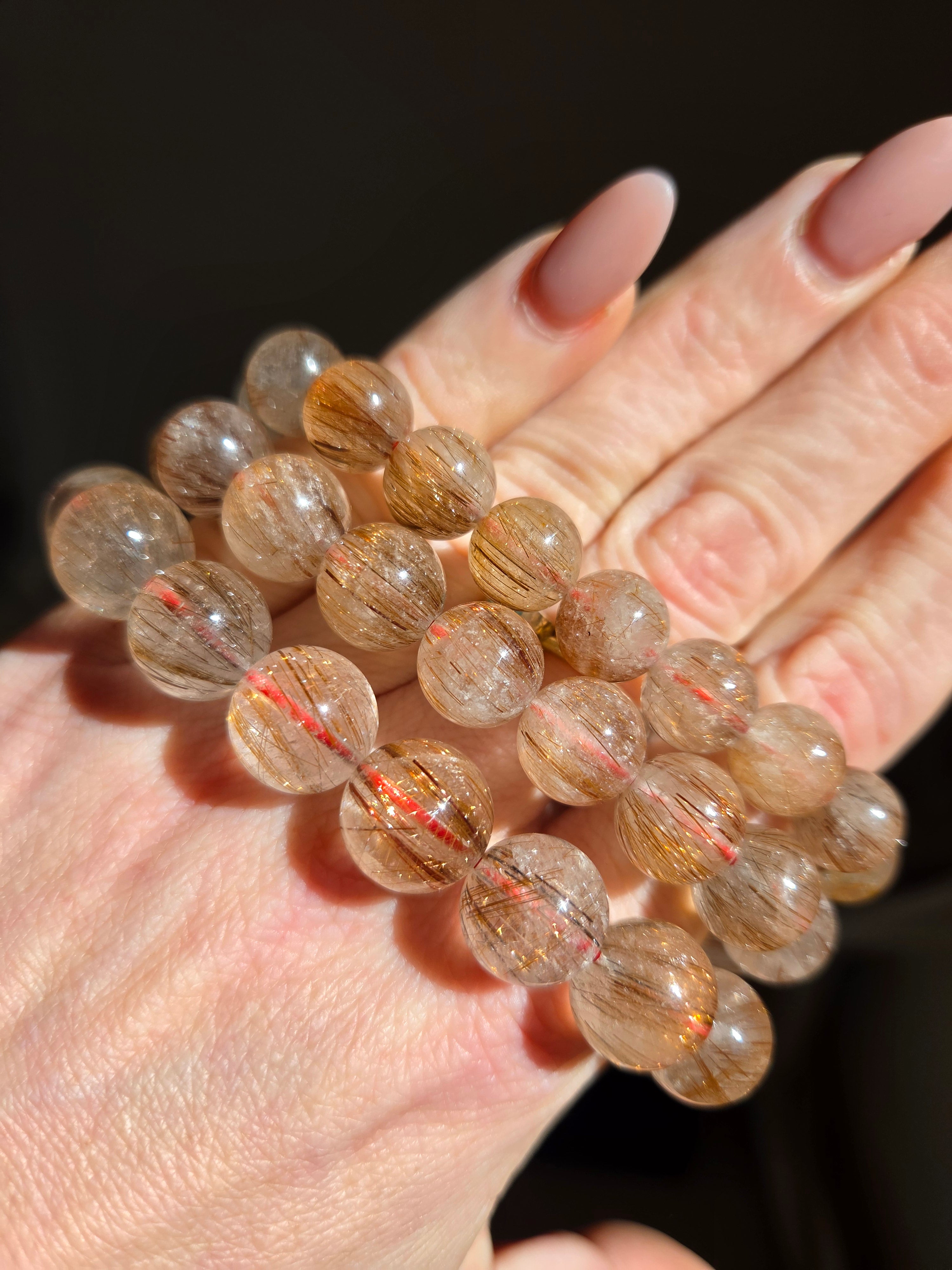 Copper Rutile Bracelet needs update