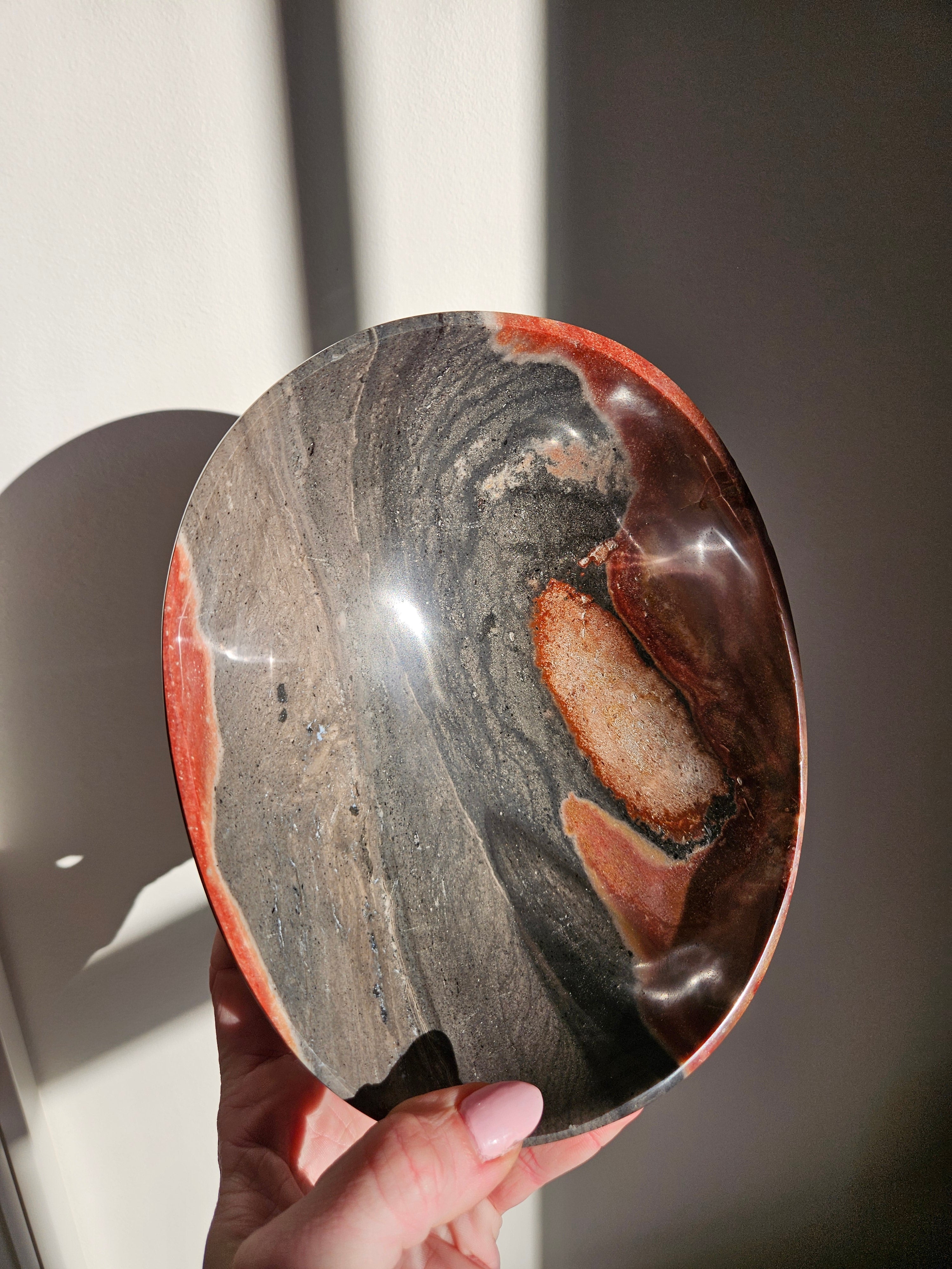 Polychrome Jasper Bowl 006