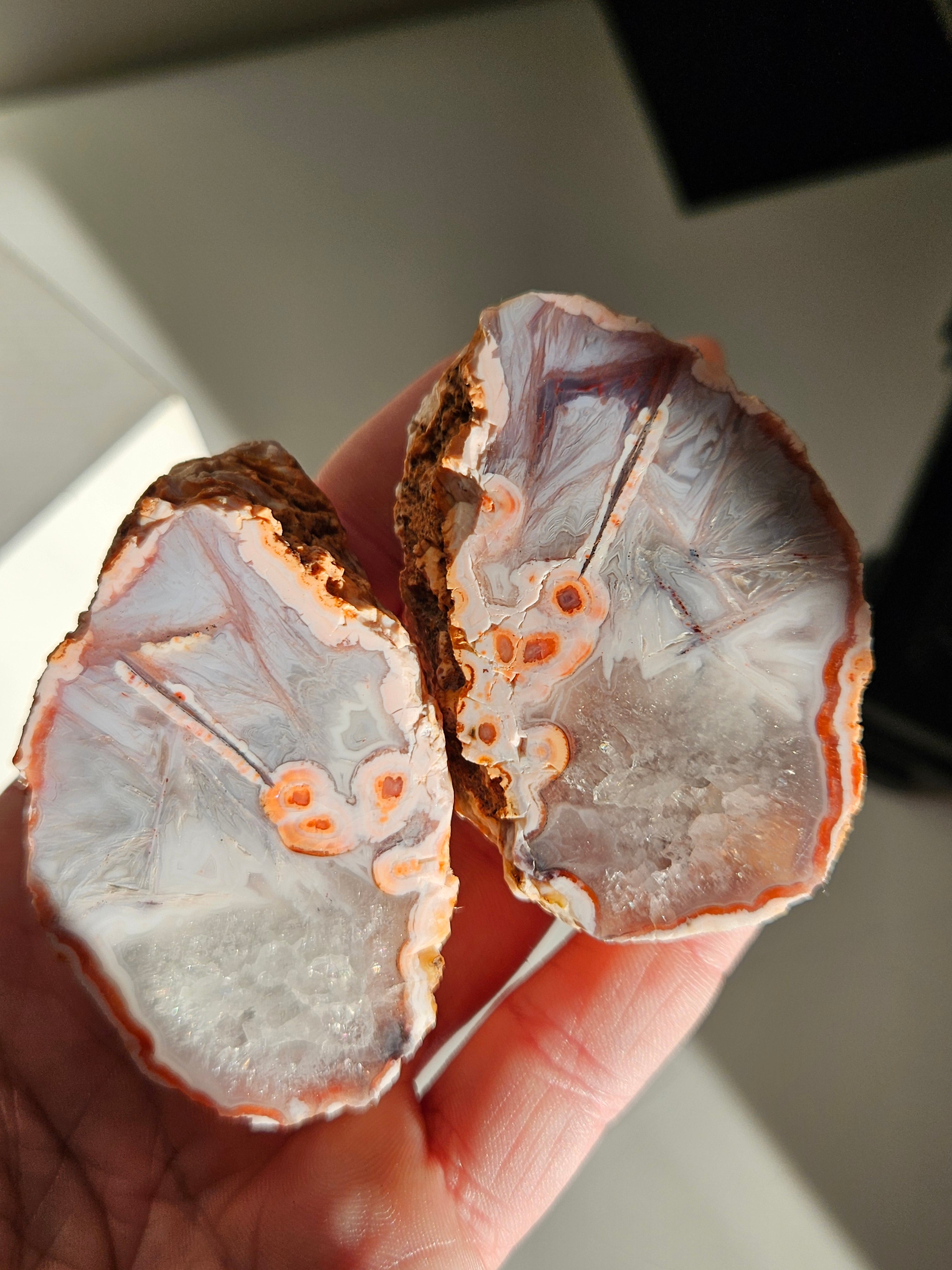 Berber Agate Pair 011