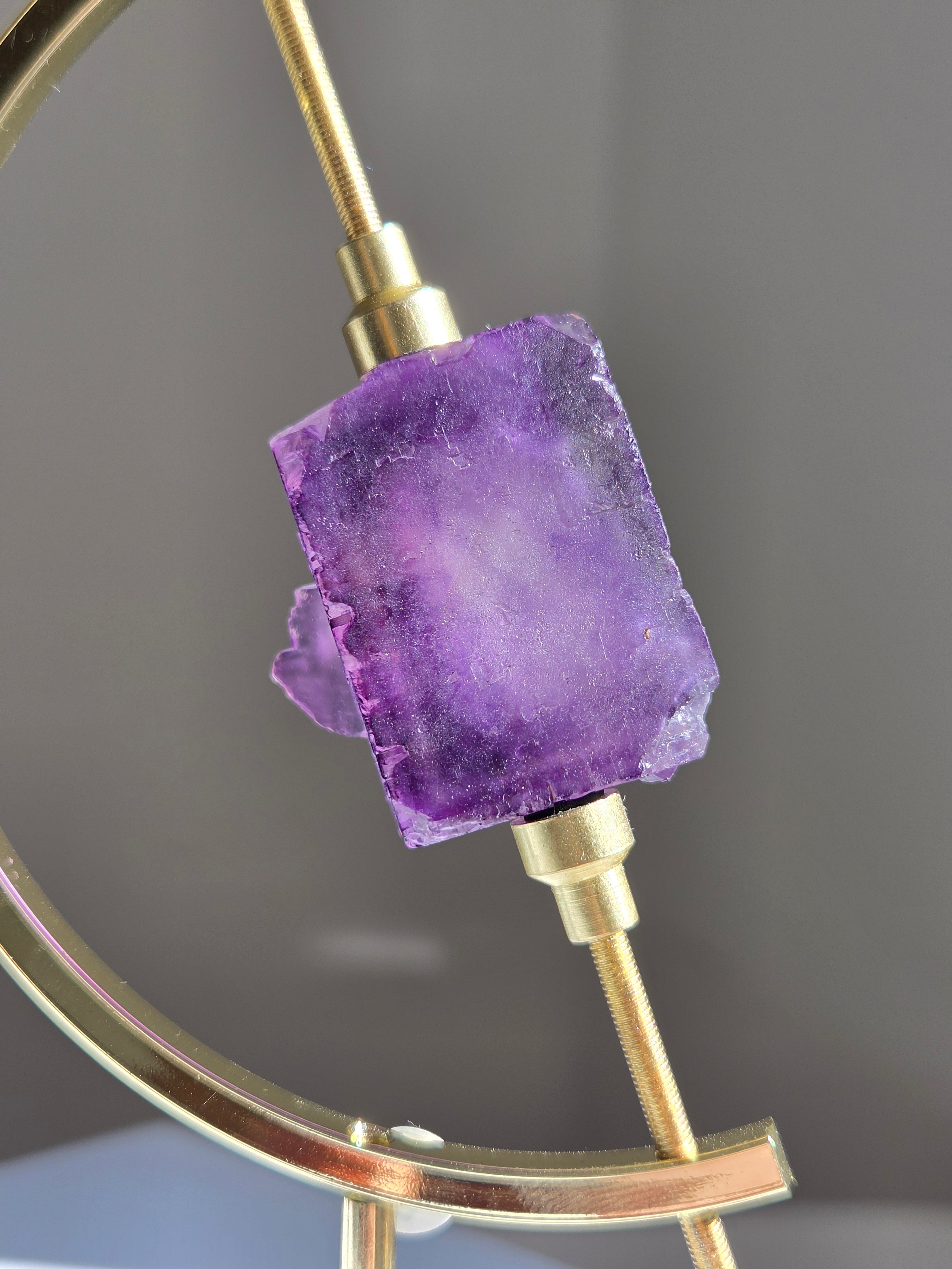Muzquiz Fluorite on Caliper 001