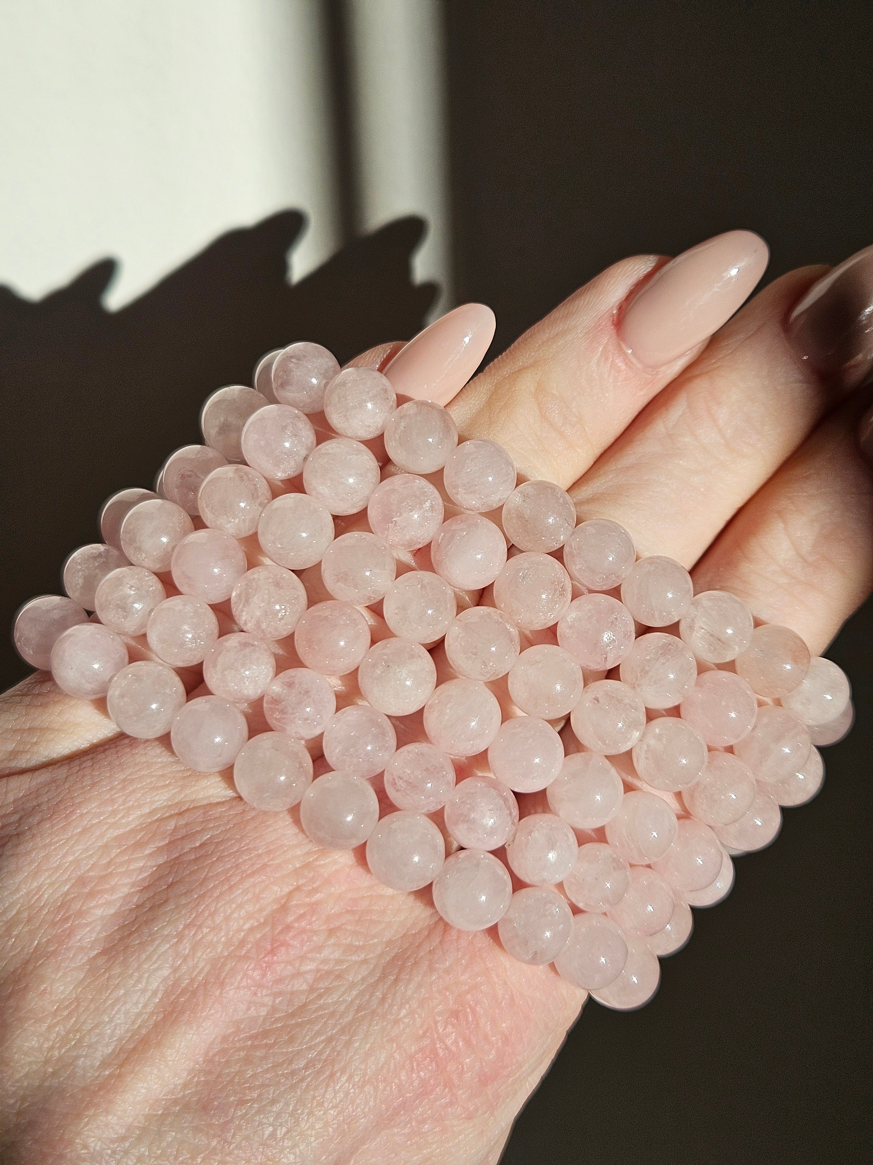 Pink Morganite Bracelet | 8mm