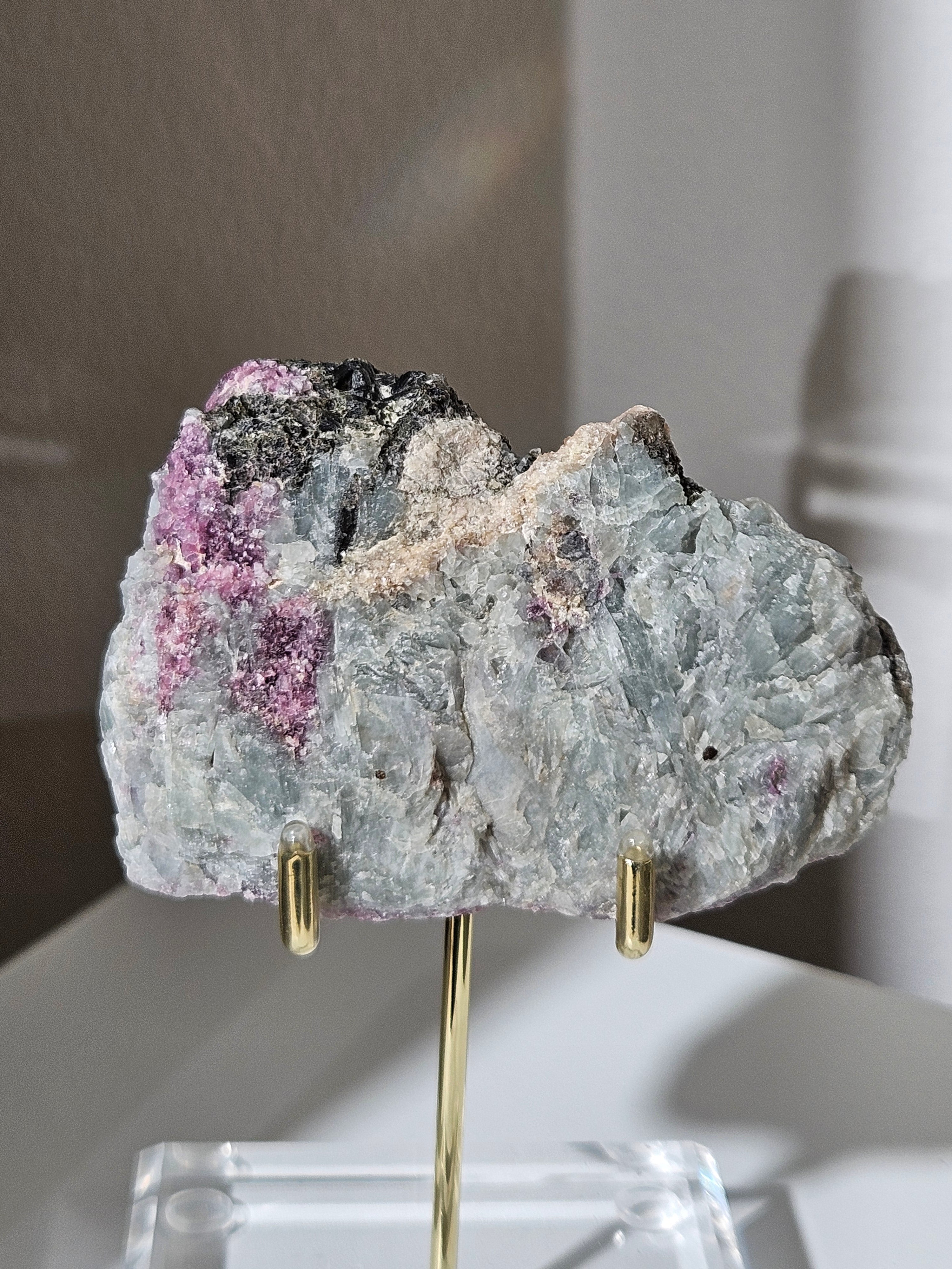 Lepidolite x Tourmaline 006