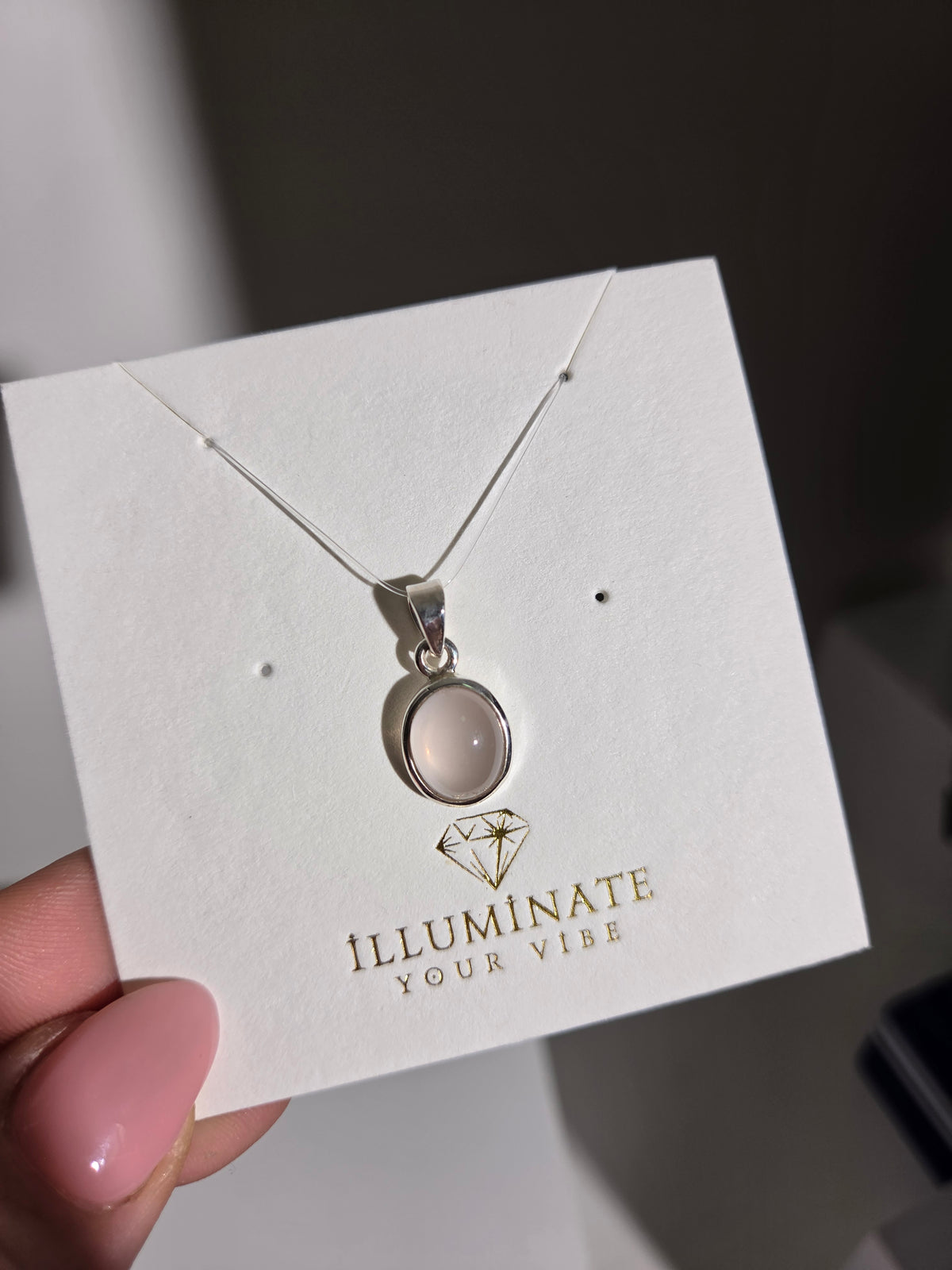 Rose Quartz Pendant 001
