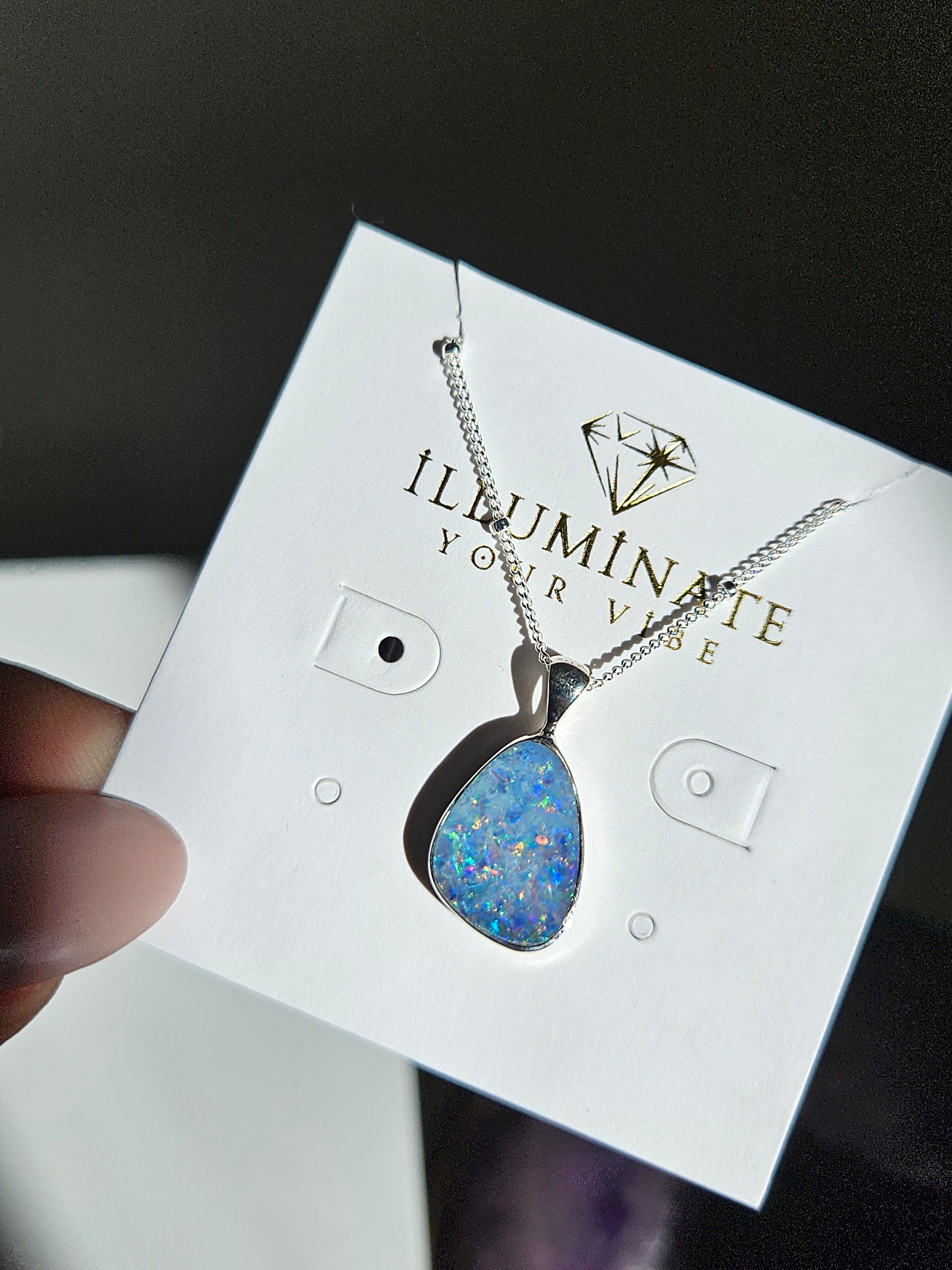 Australian Opal Necklace 058