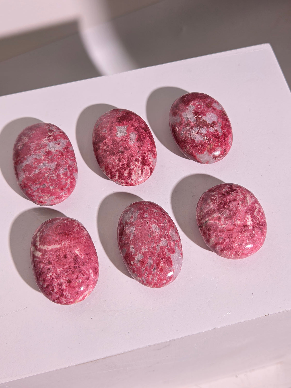 Thulite Palmstone | select your piece