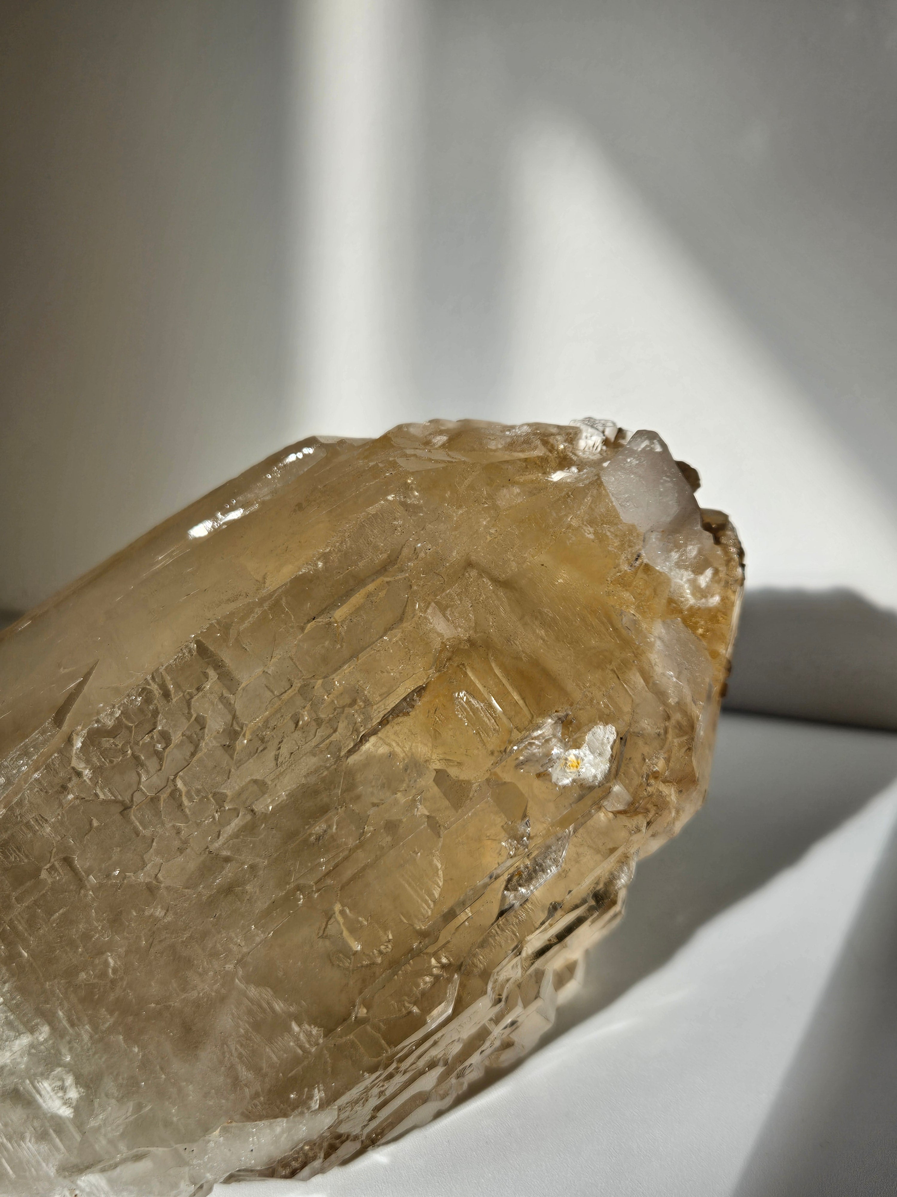 Capped Citrine Cathedral Statement