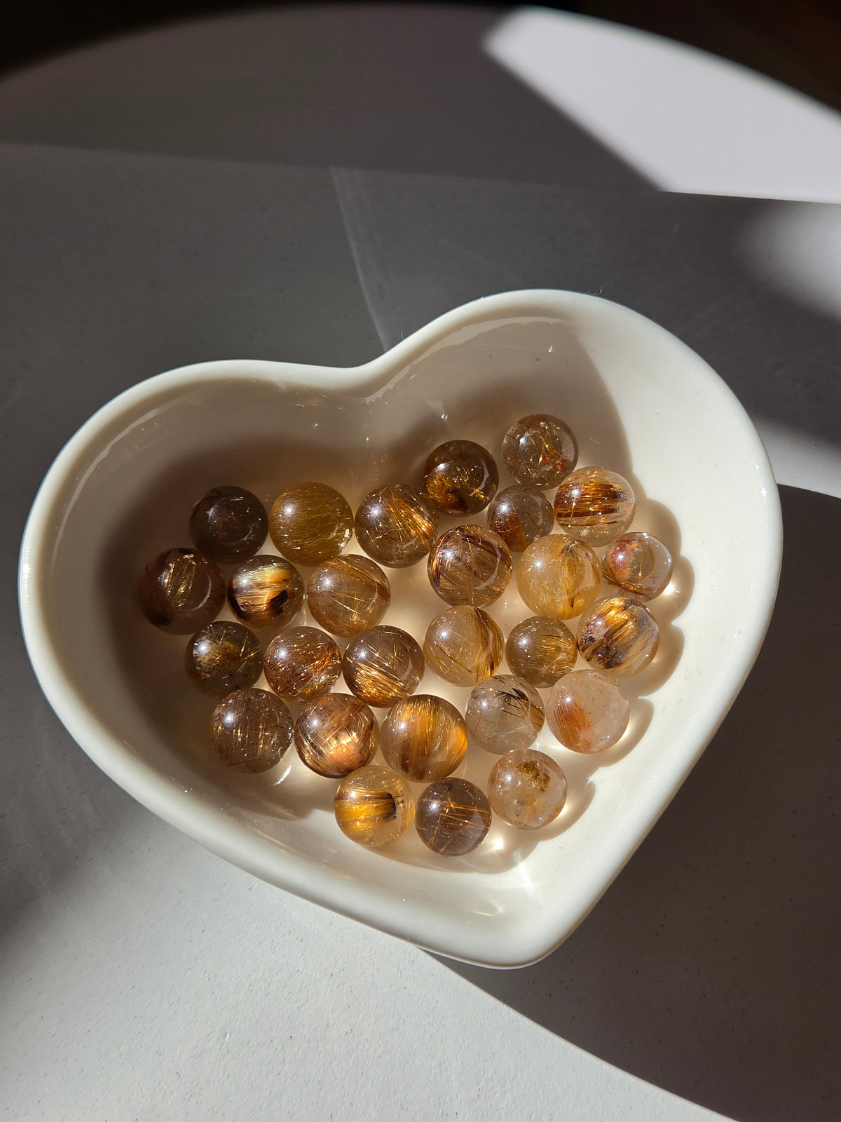 Rutile Quartz Mini Sphere