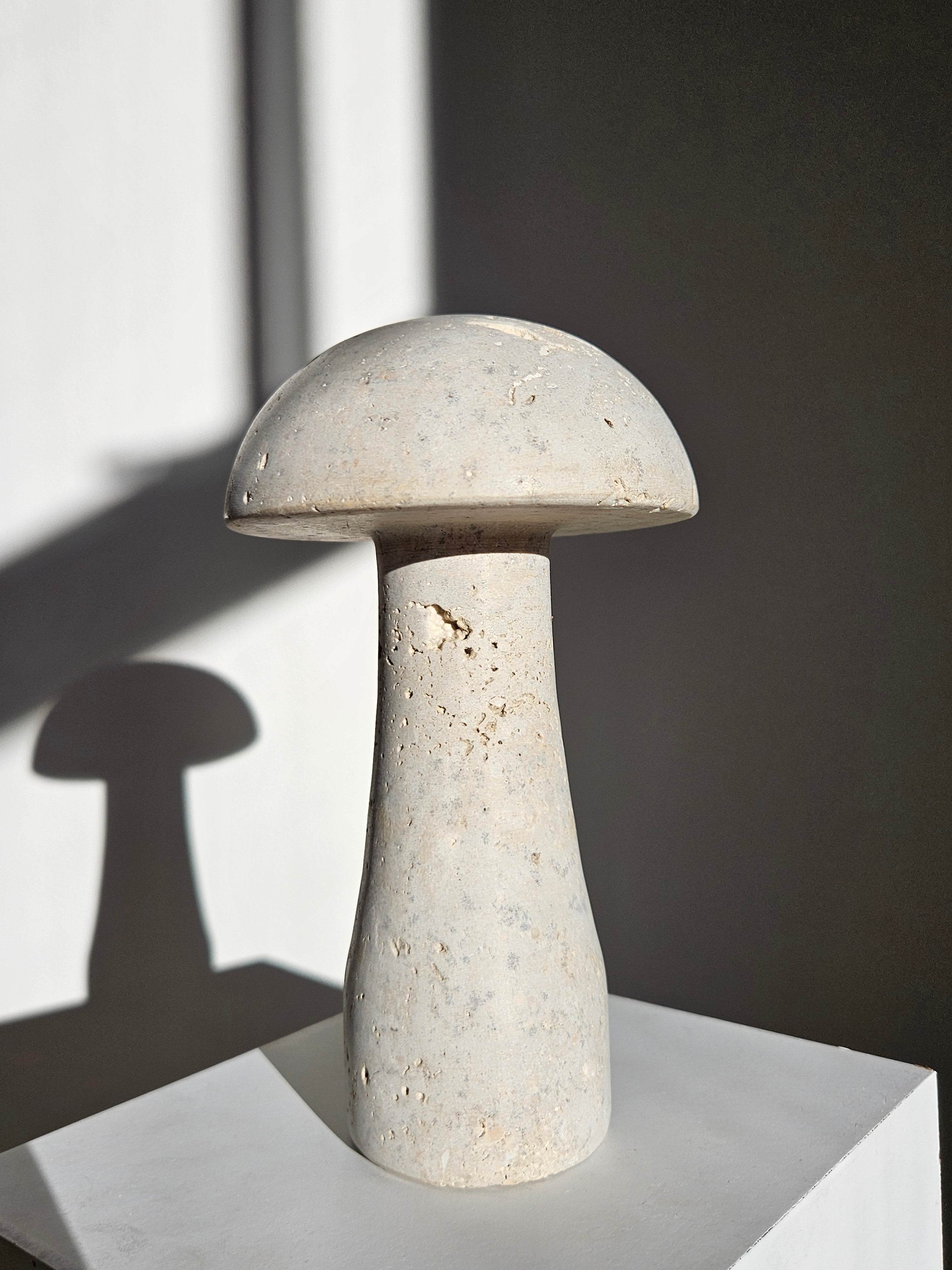 Travertine Mushroom 001