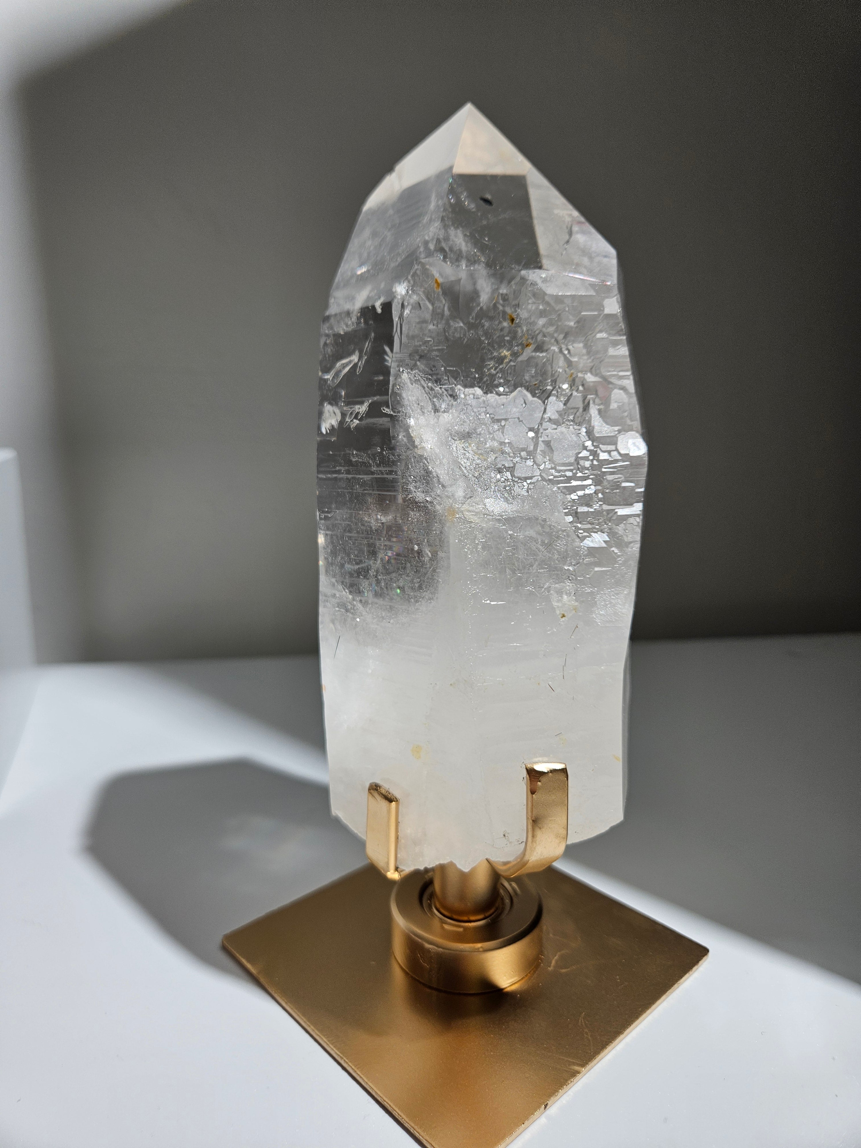 Lemurian Quartz Spinning Statement 001