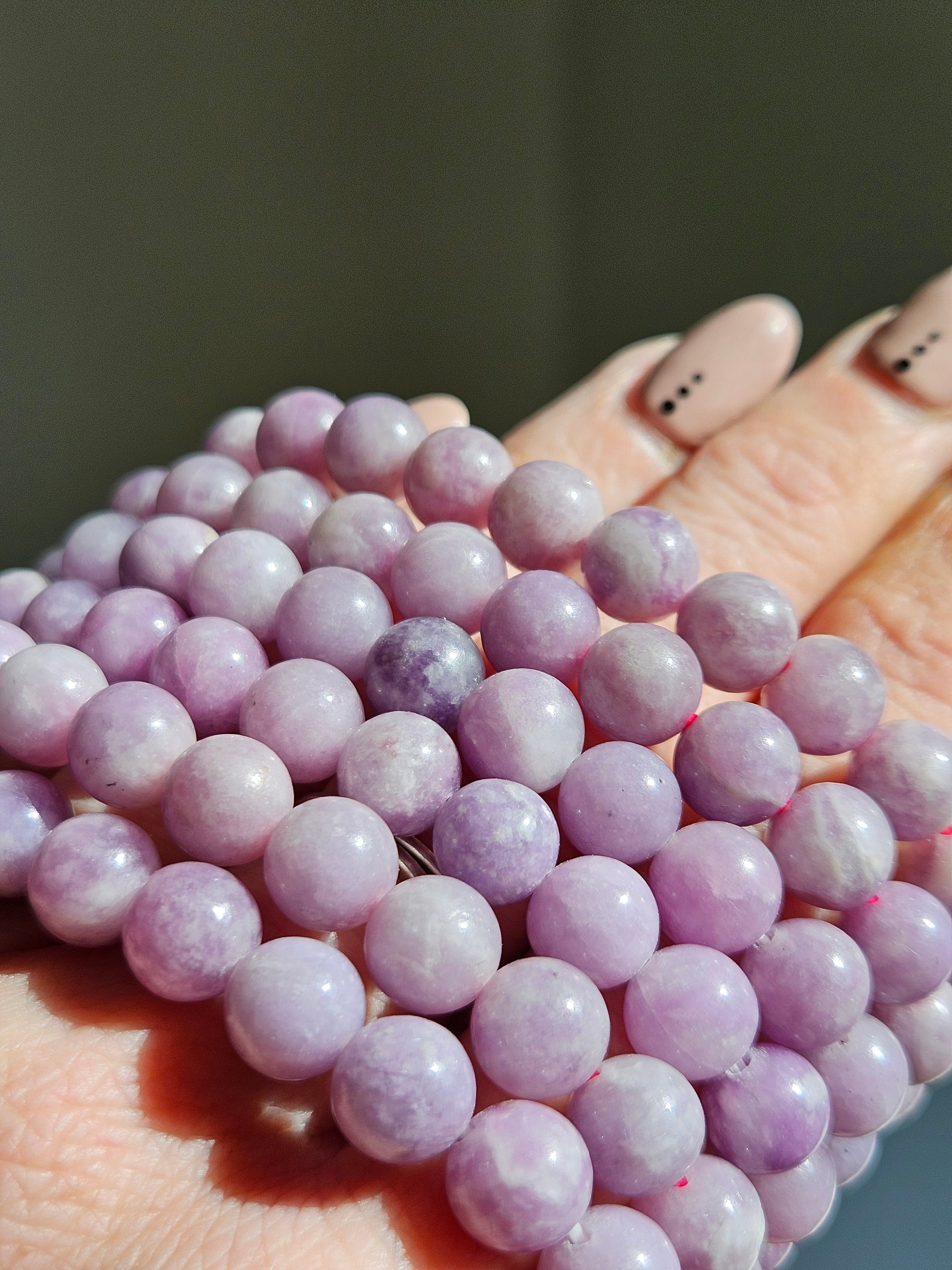 Lepidolite Bracelet | 8mm