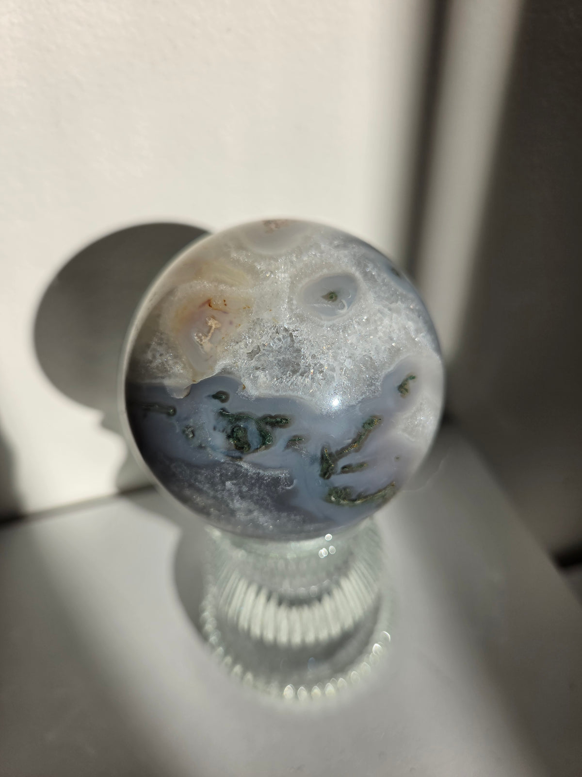 Moss Agate Sphere 001