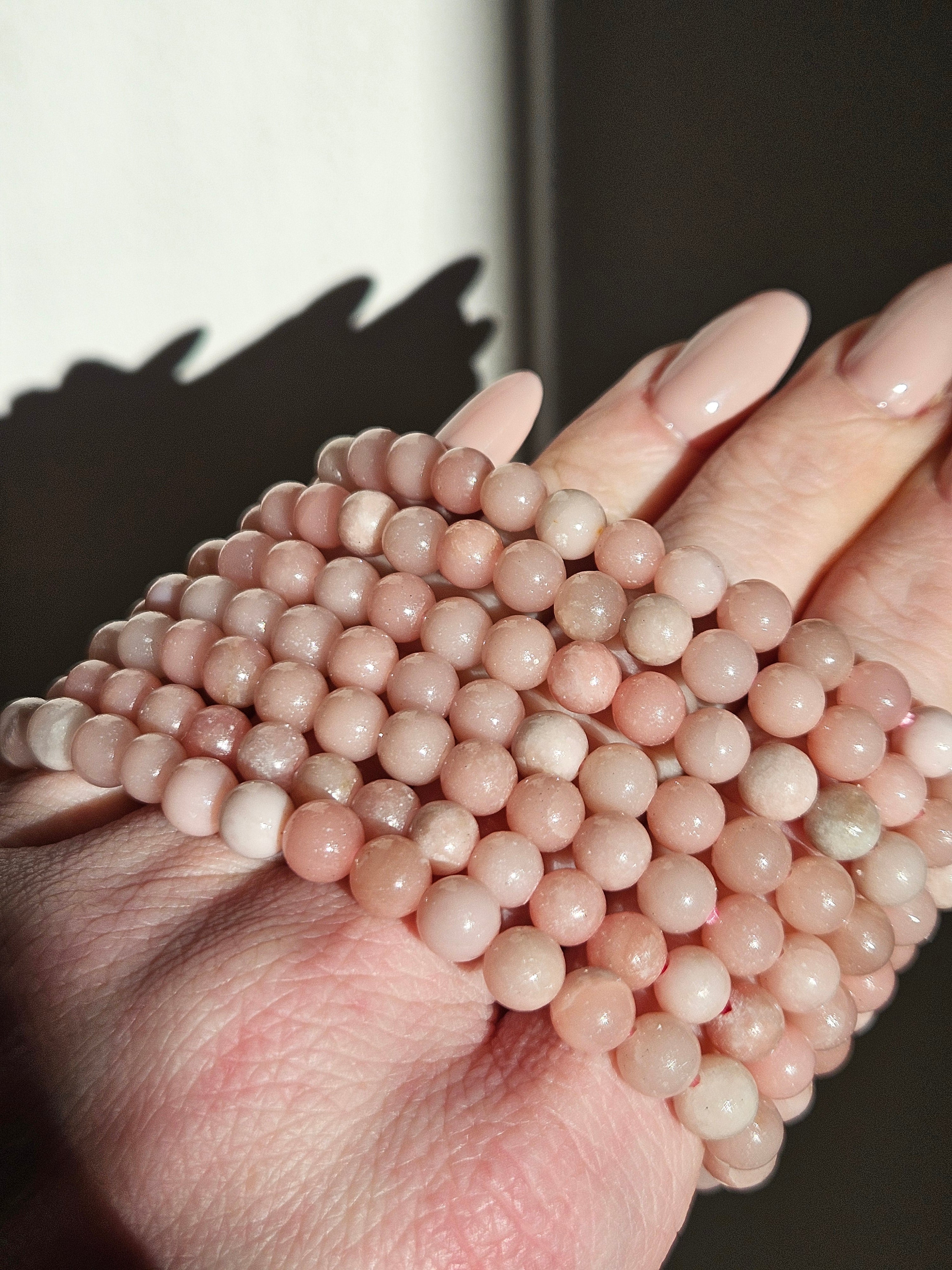 Pink Opal Bracelet | 6mm