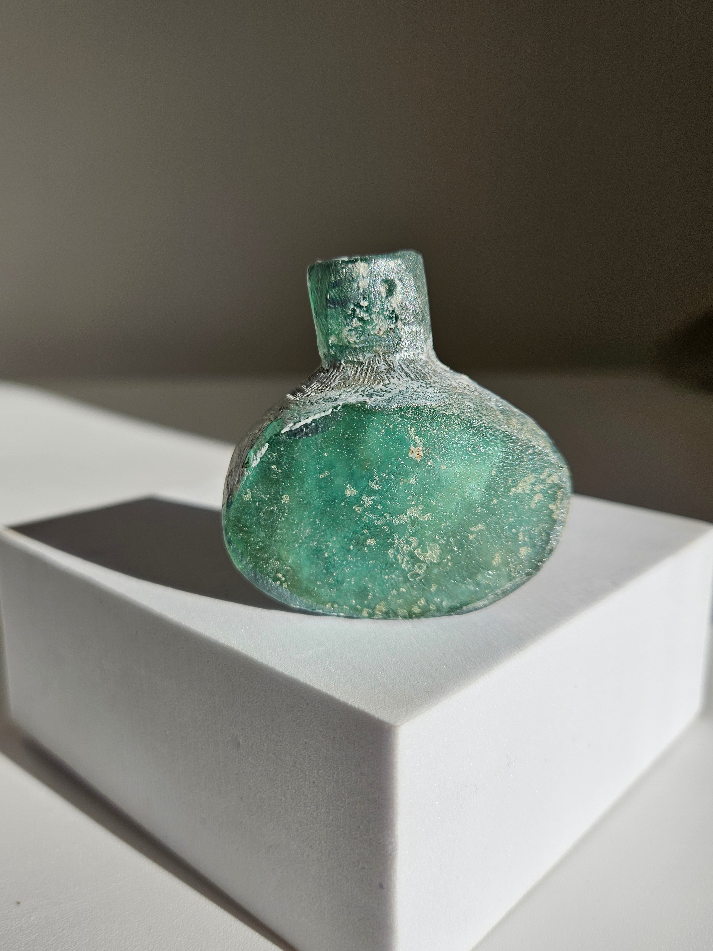 Roman Glass Bottle 002