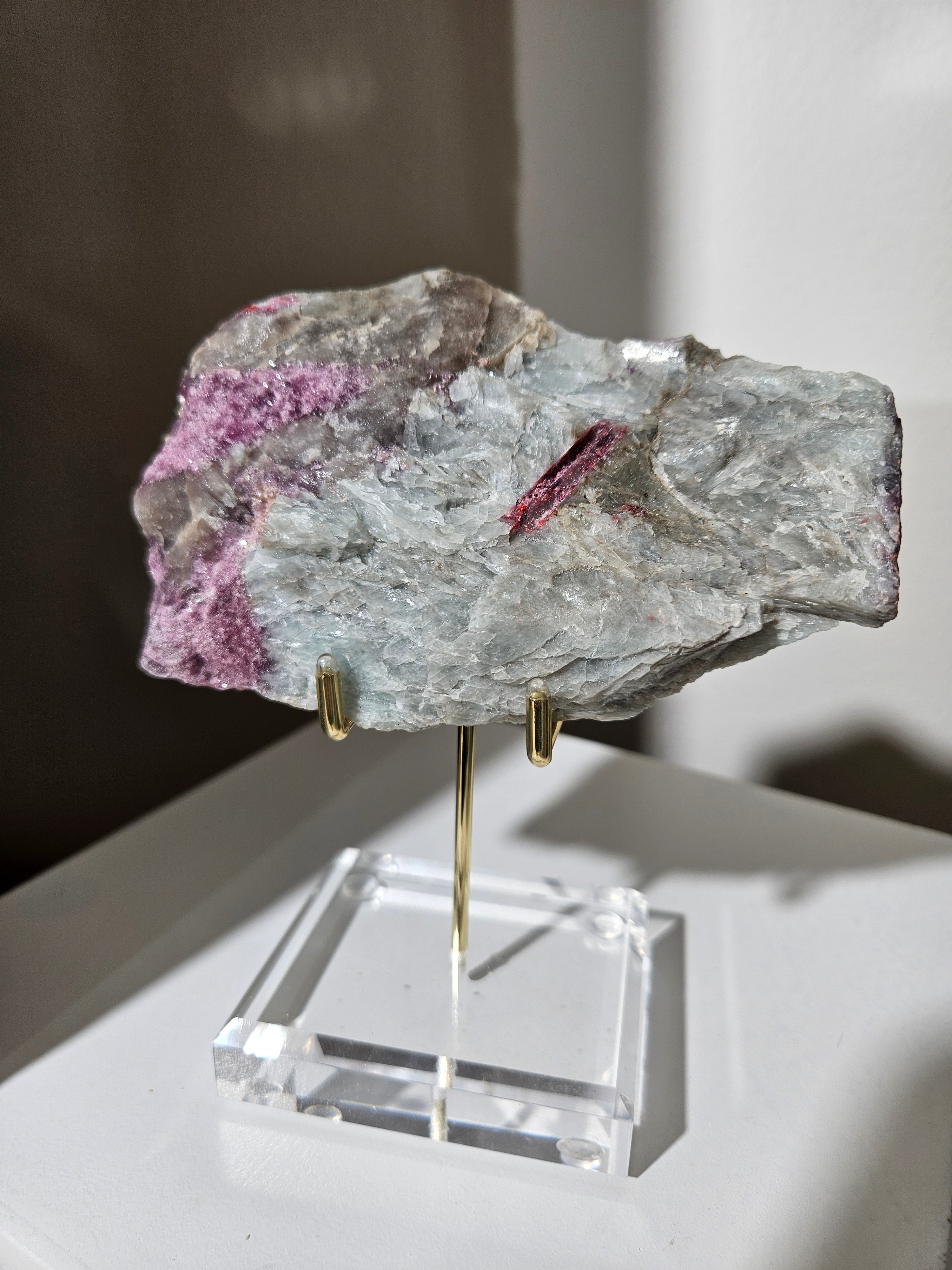 Lepidolite x Tourmaline 009