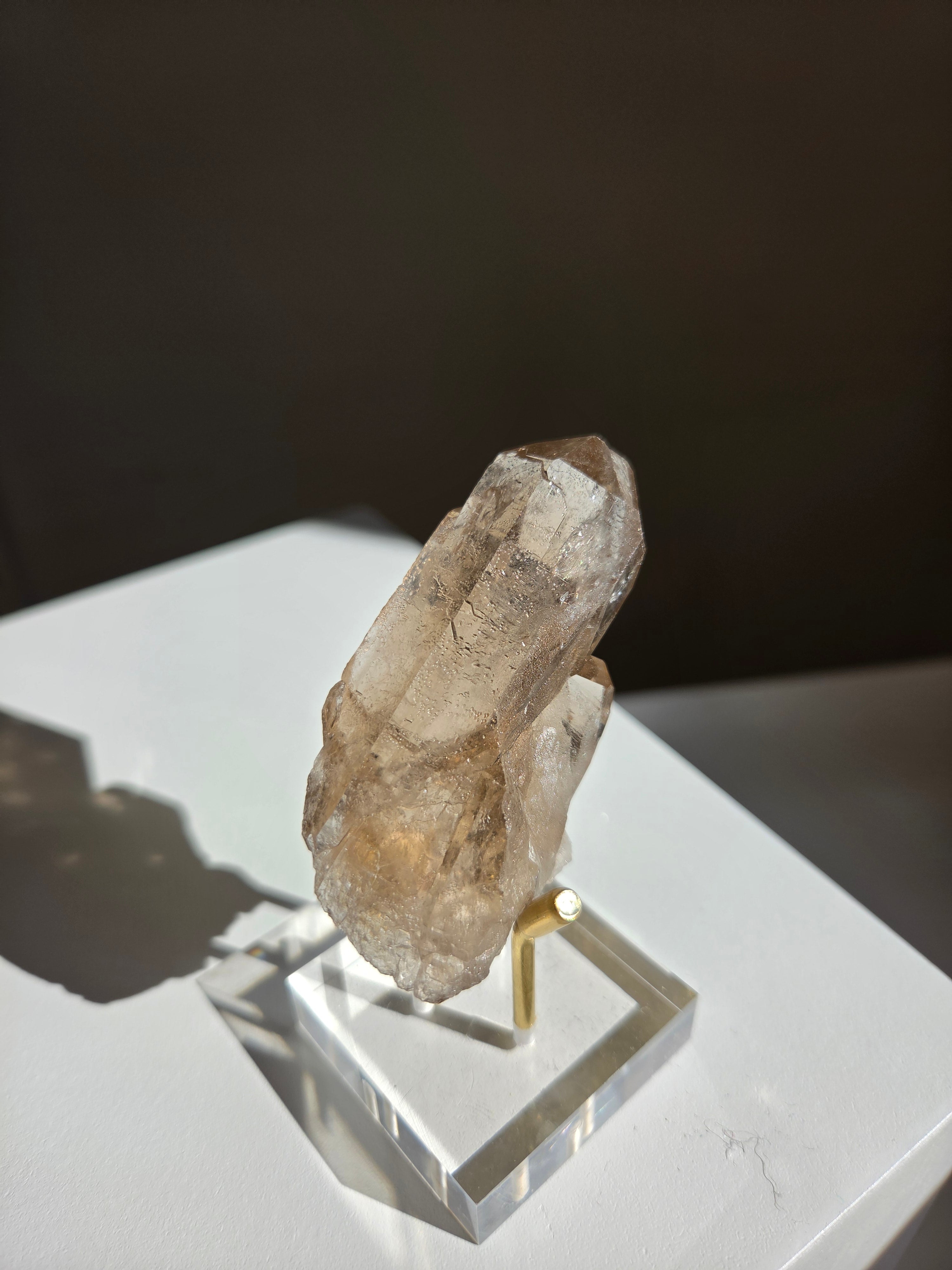 Smoky Quartz Cluster 005