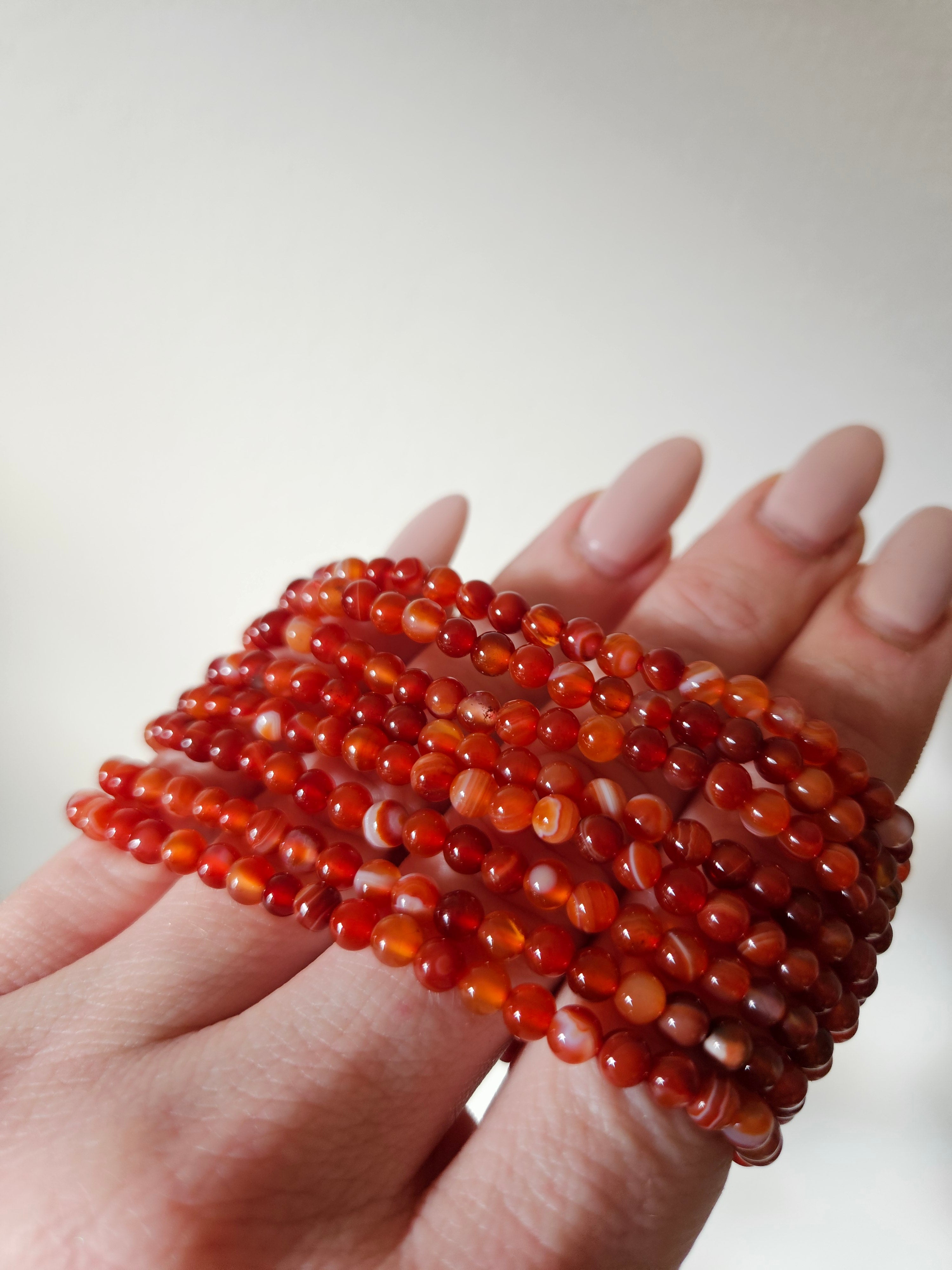 Carnelian Bracelet | 4mm
