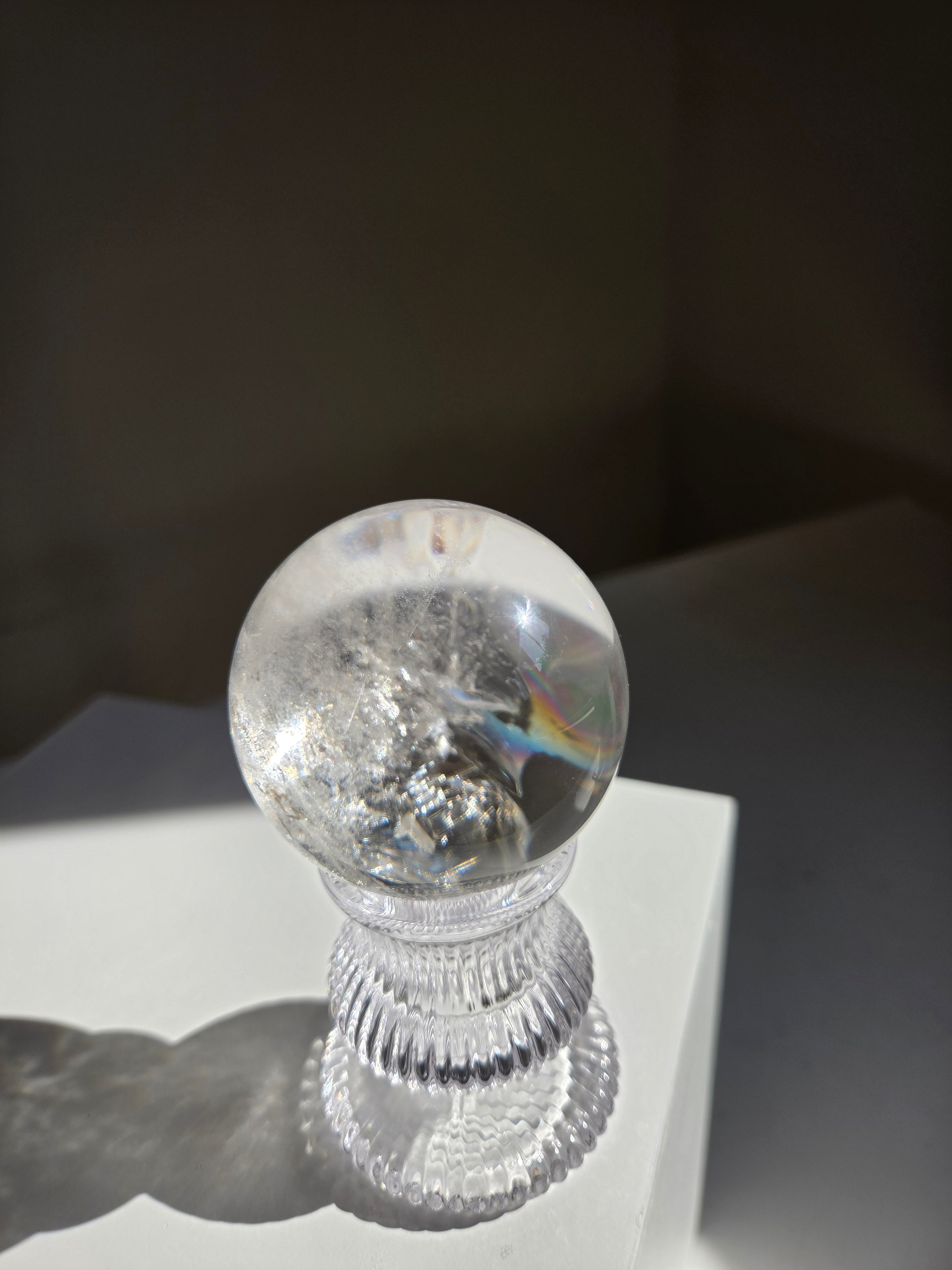 Lemurian Quartz Sphere 021