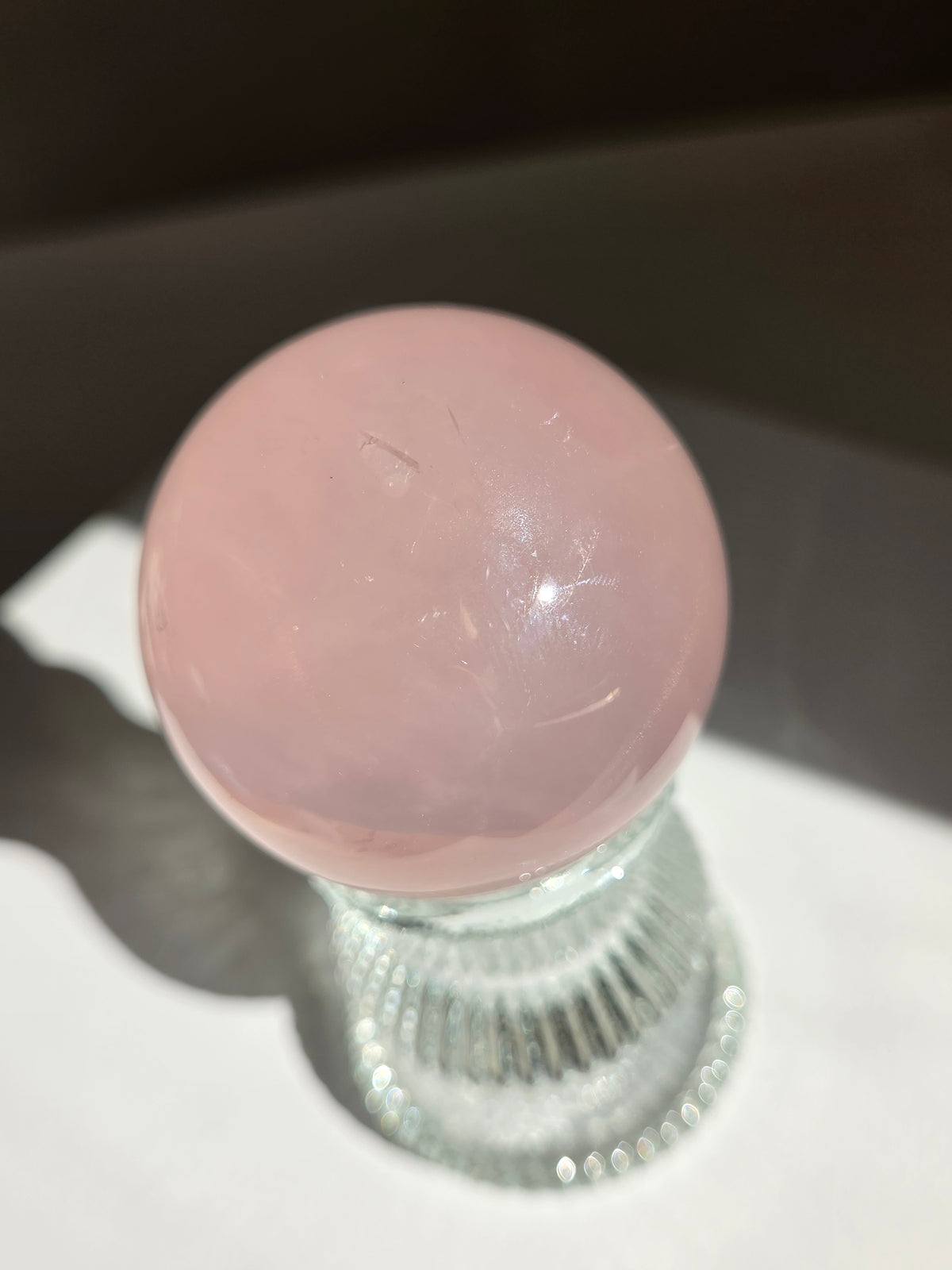 Rose Quartz Sphere 021