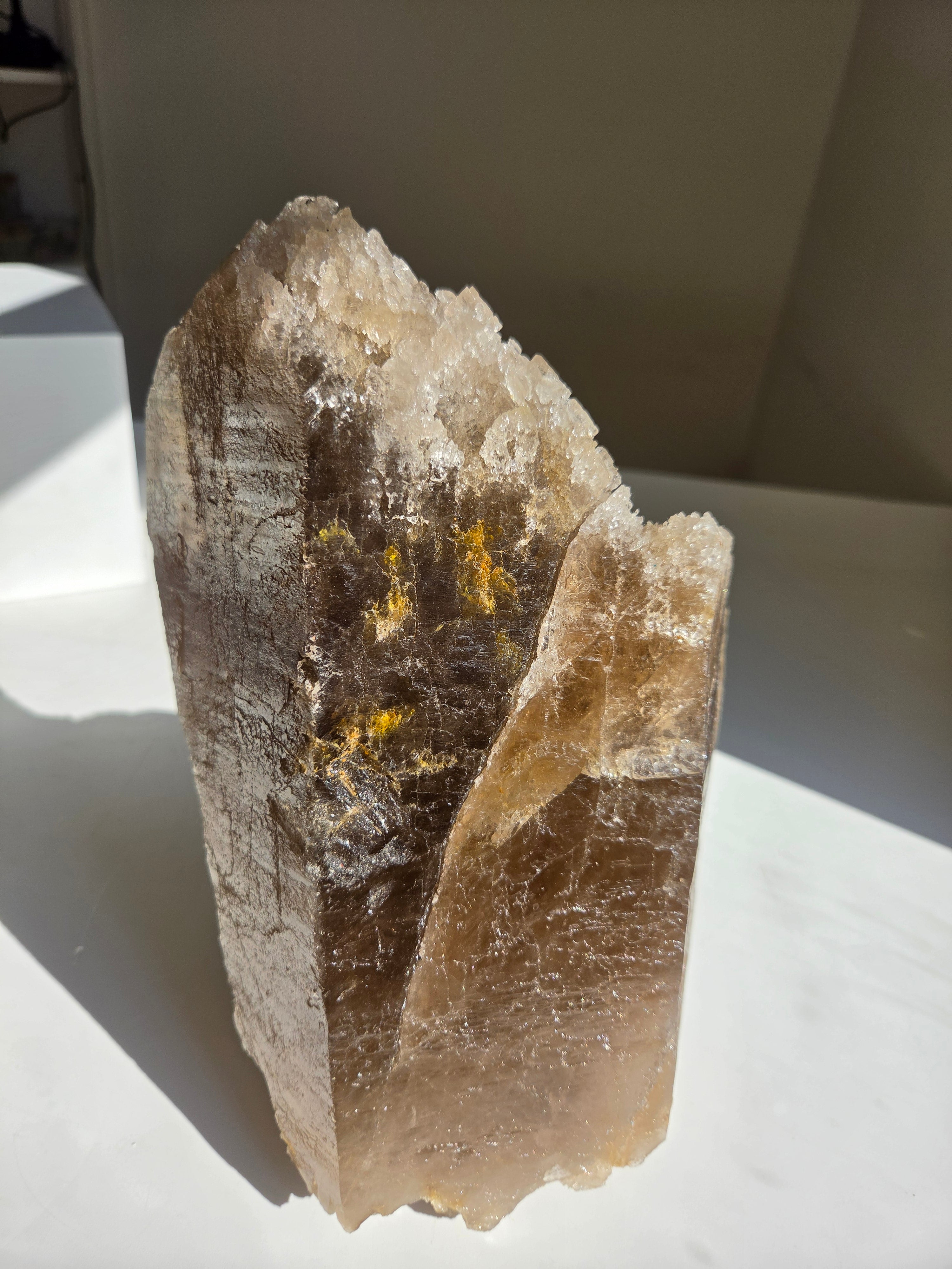 Crown Smoky Quartz Statement