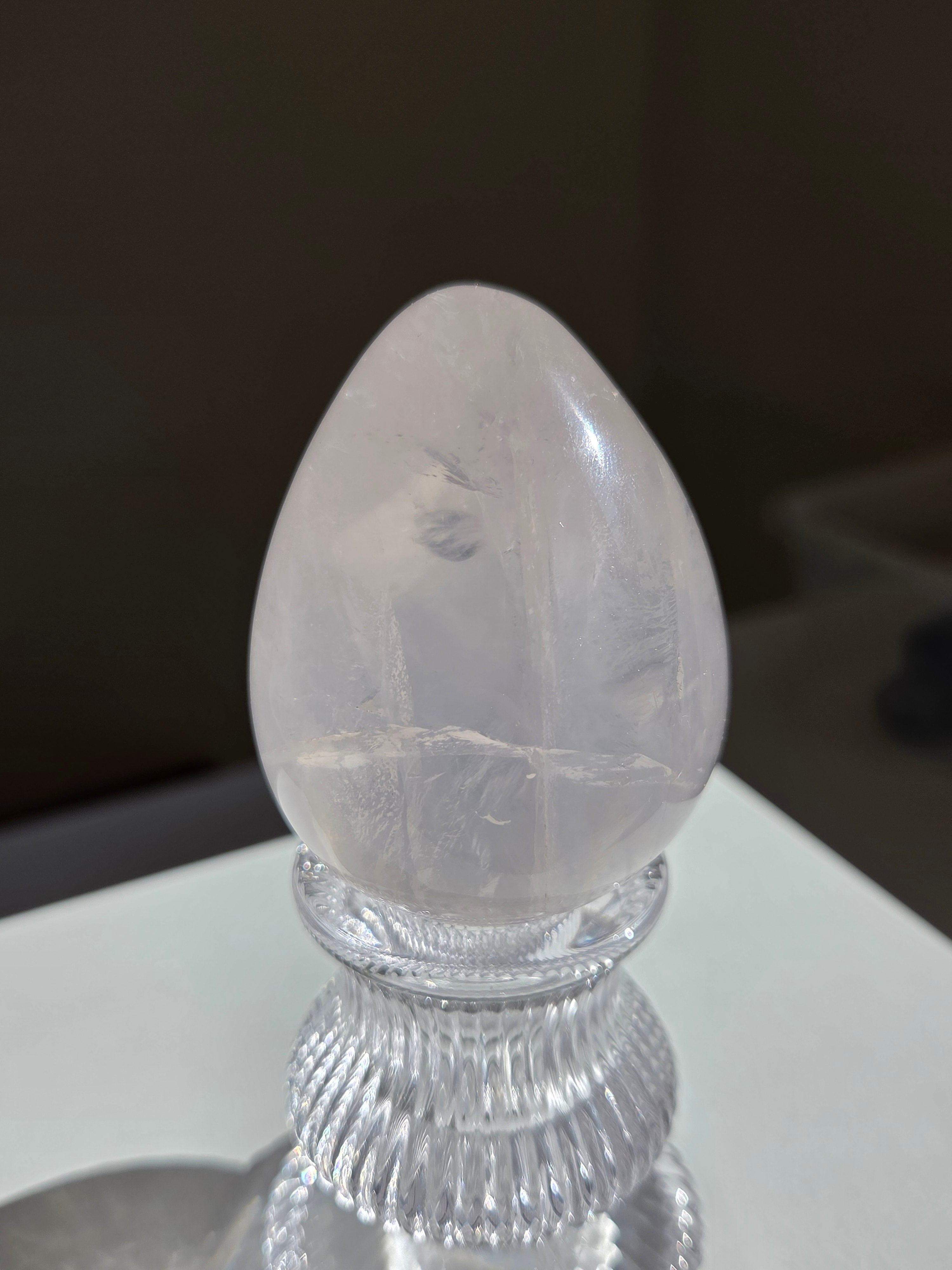 Rose Quartz Egg 002