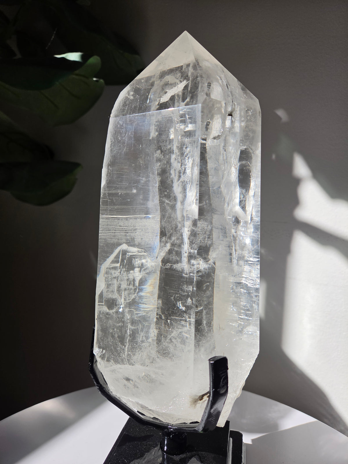 Semipolished Lemurian Quartz Statement