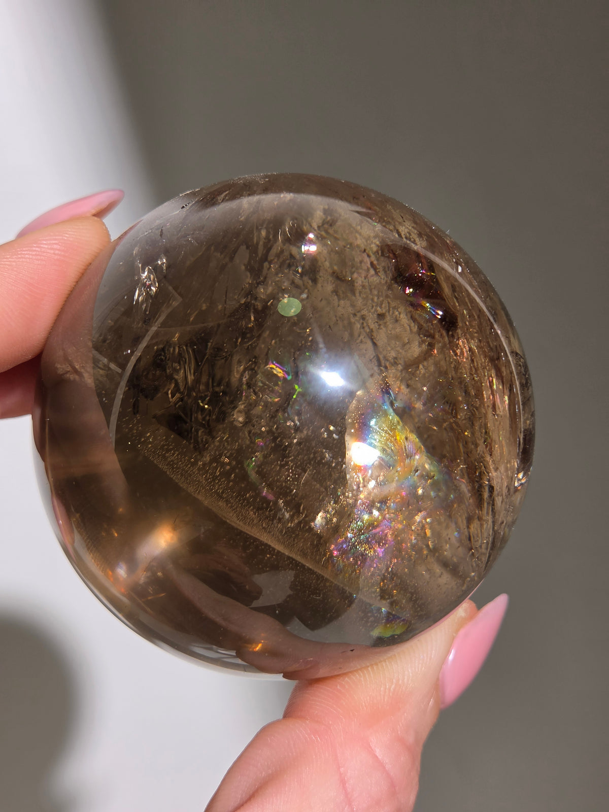 Smoky Quartz Sphere 007