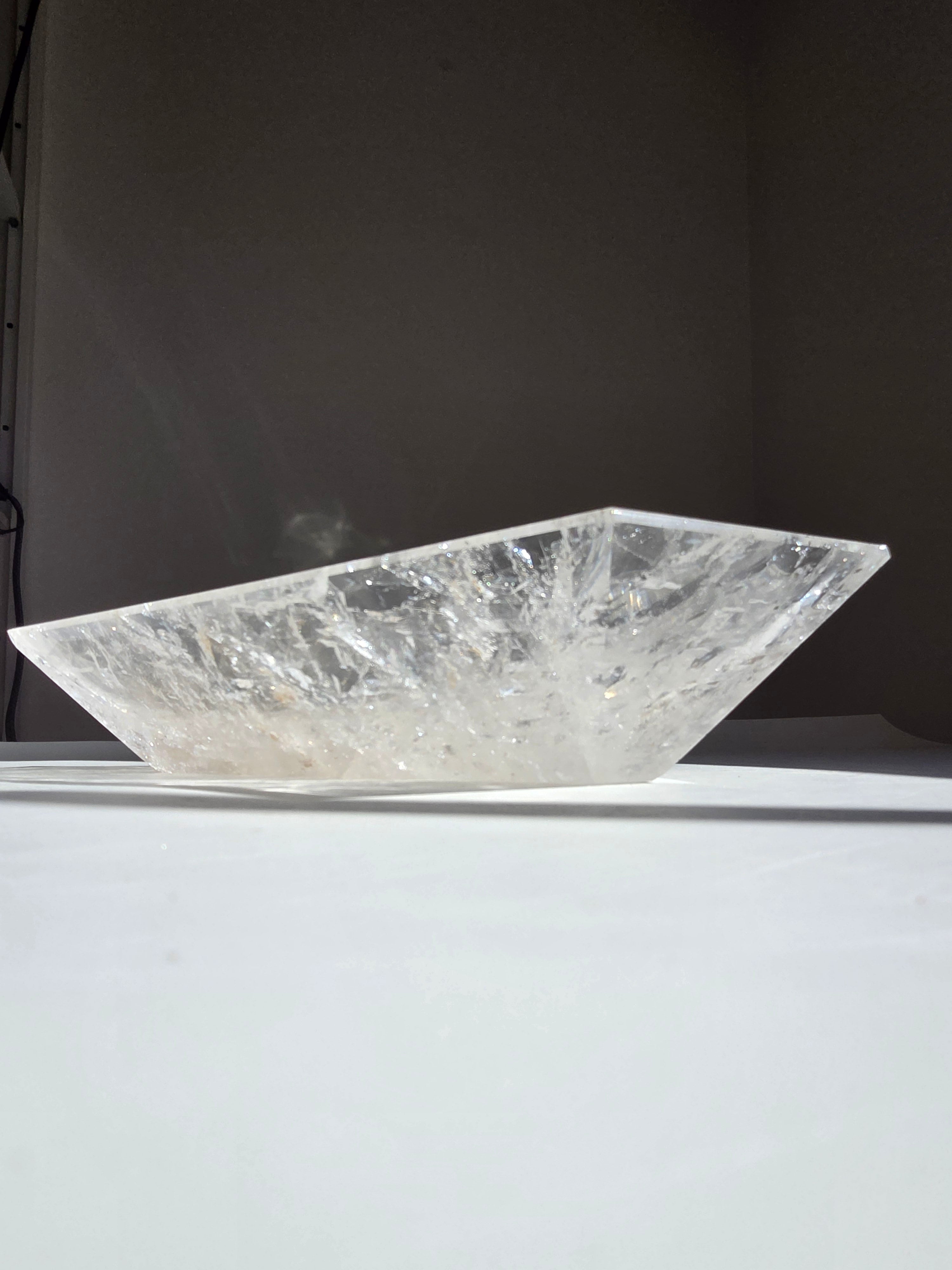 Lemurian Quartz Statement Bowl