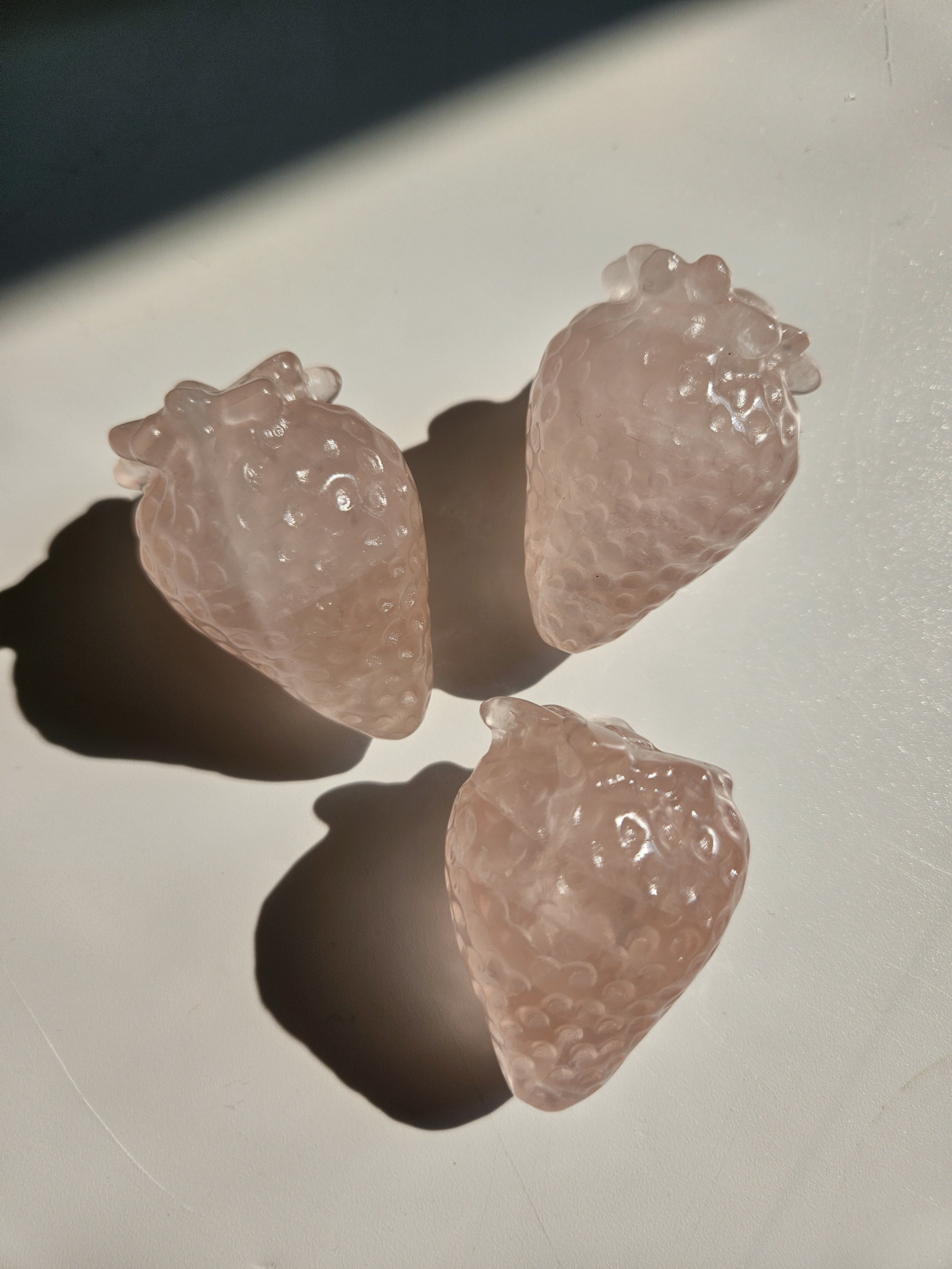 Rose Quartz Strawberry