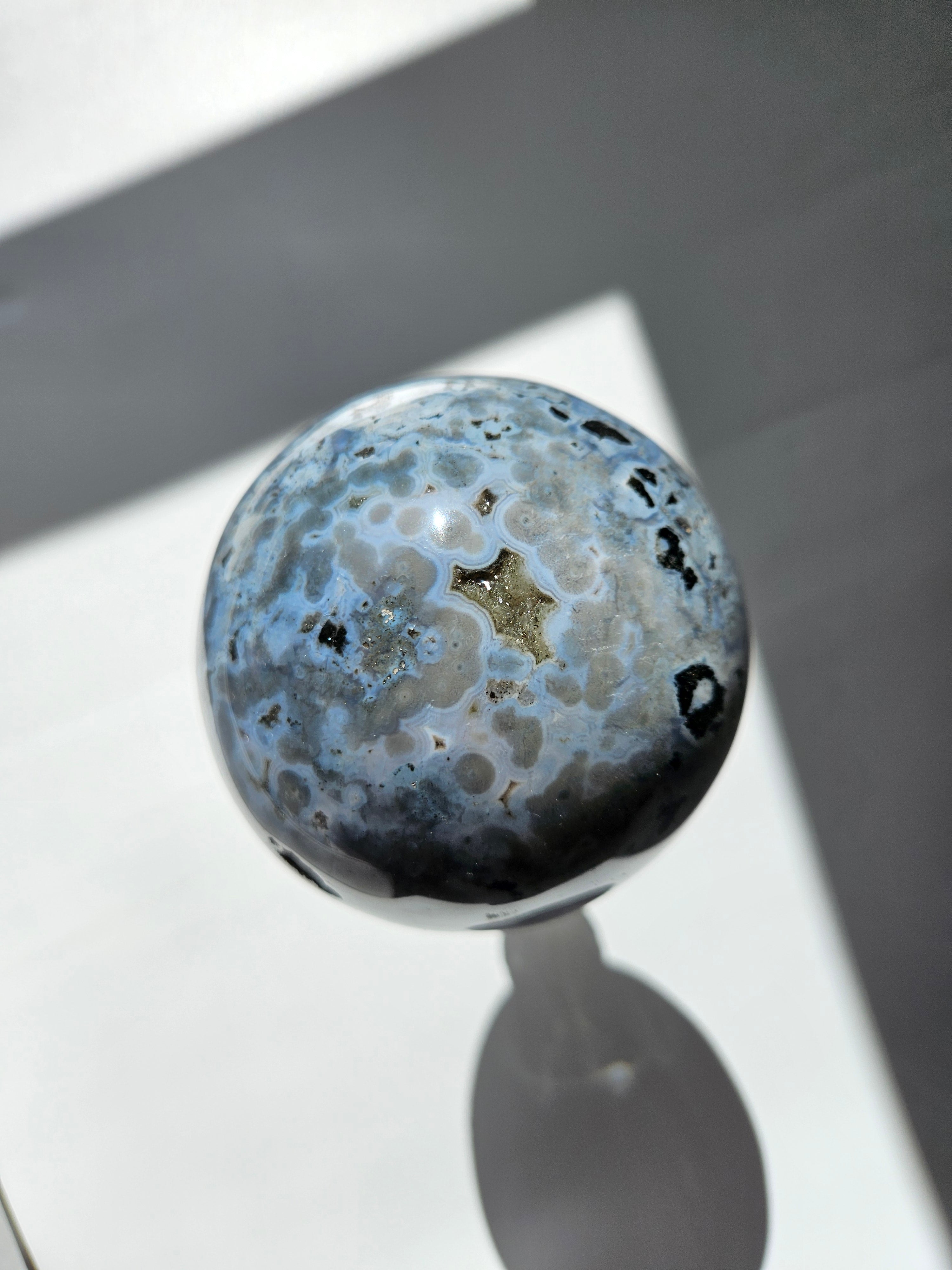 Sea Jasper Sphere 017