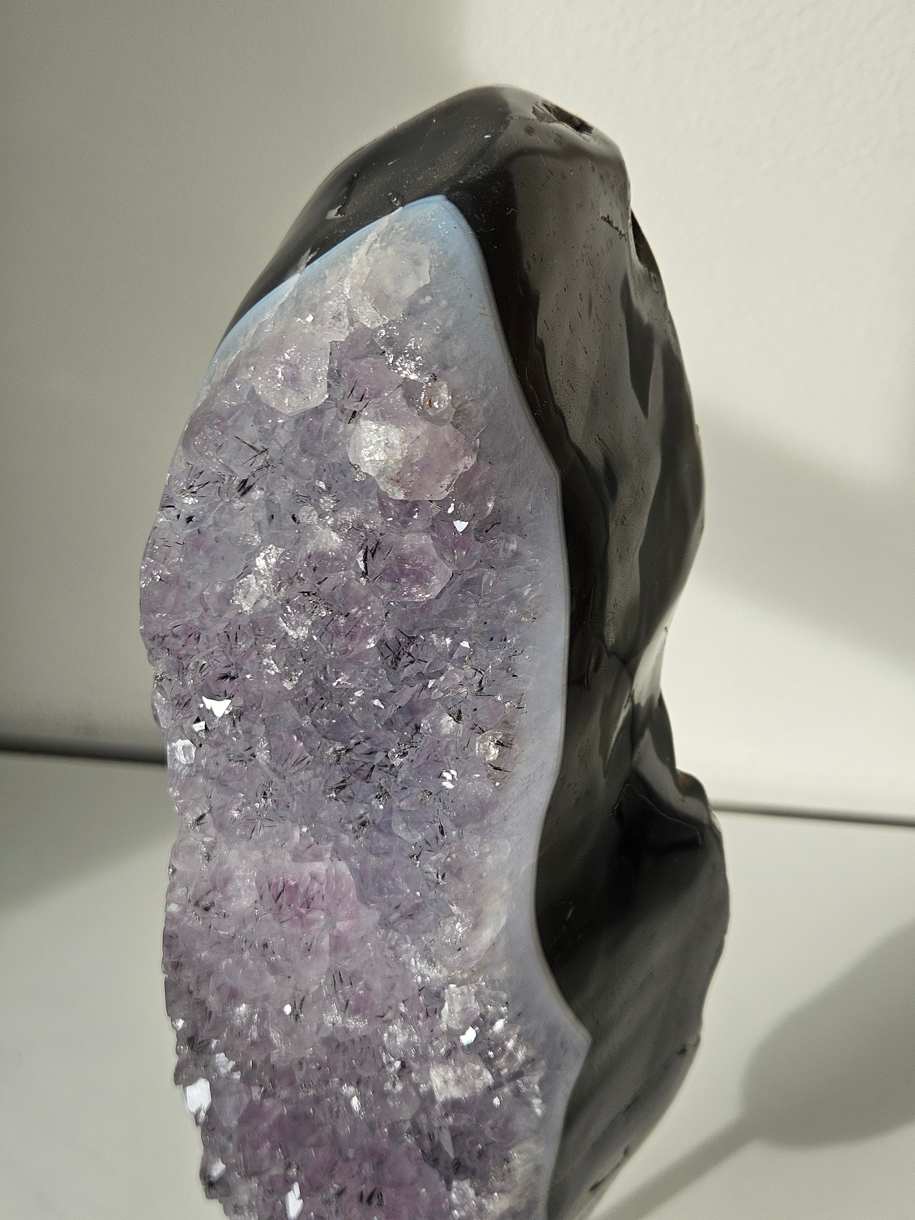 Agate x Amethyst Statement