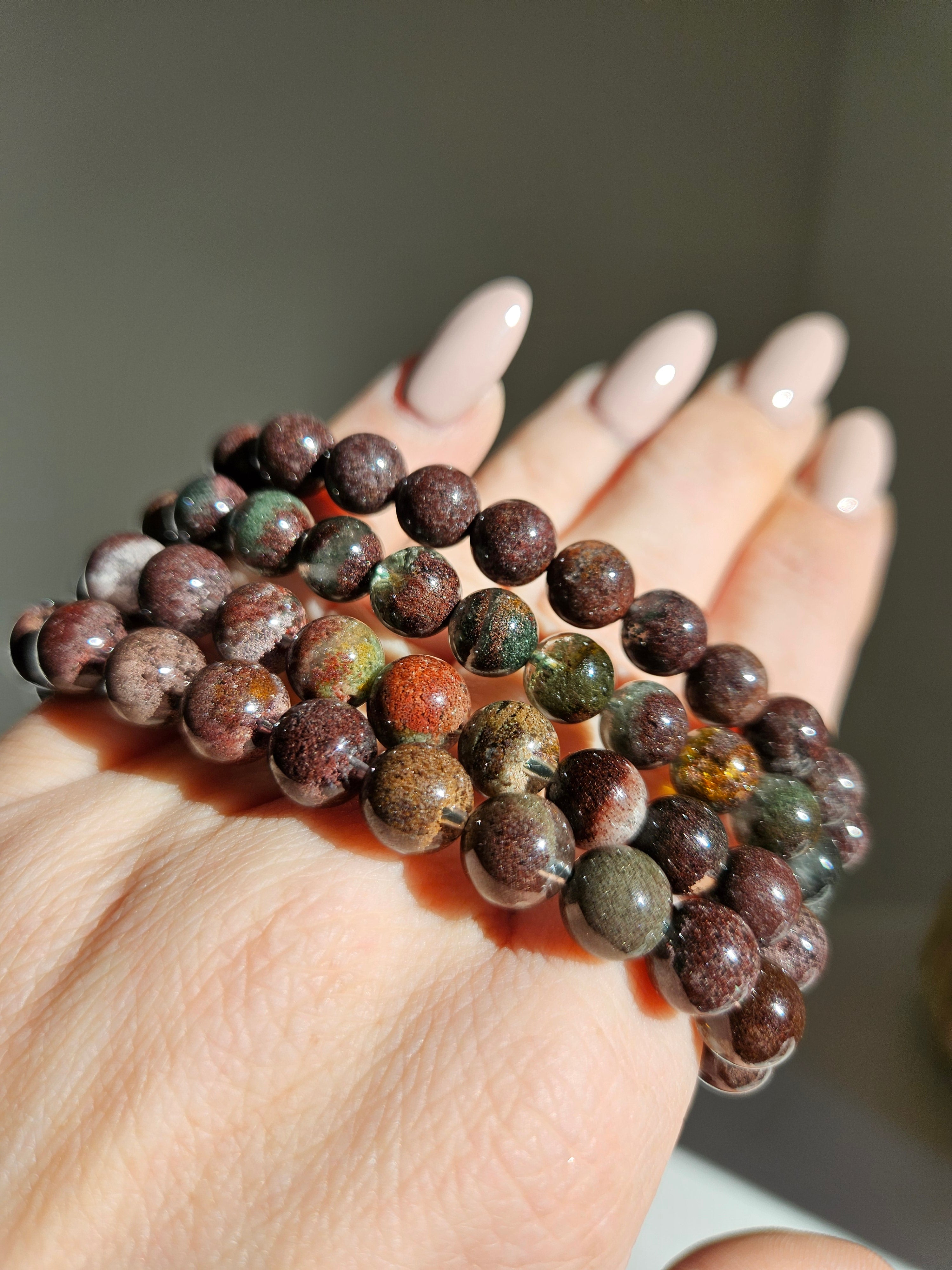 Purple Garden Quartz bracelet | 8mm