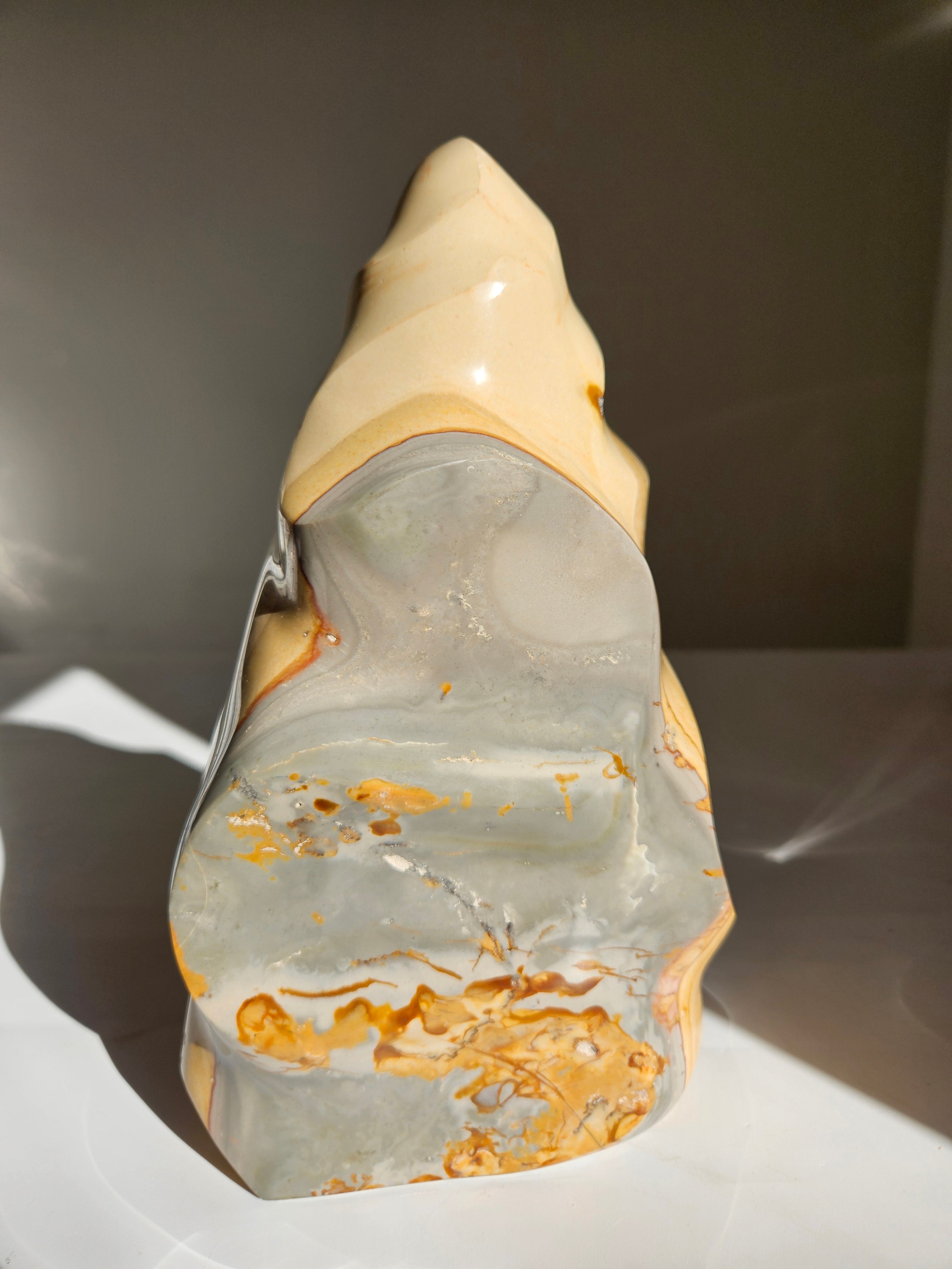 Polychrome Jasper Statement Flame