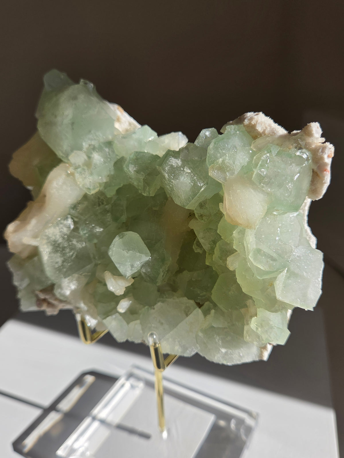 Minty Green Apophyllite 003