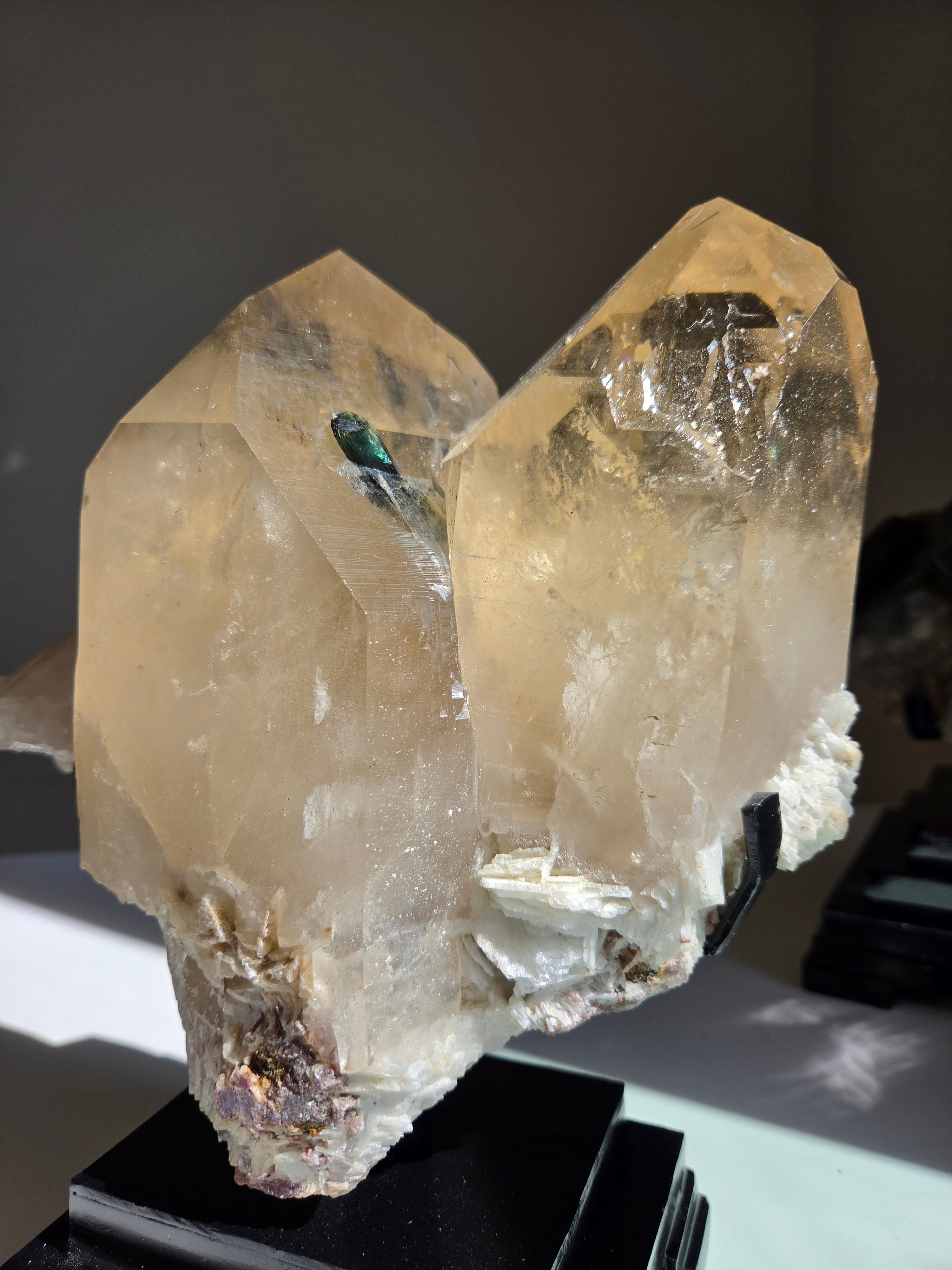 Citrine x Tourmaline Statement