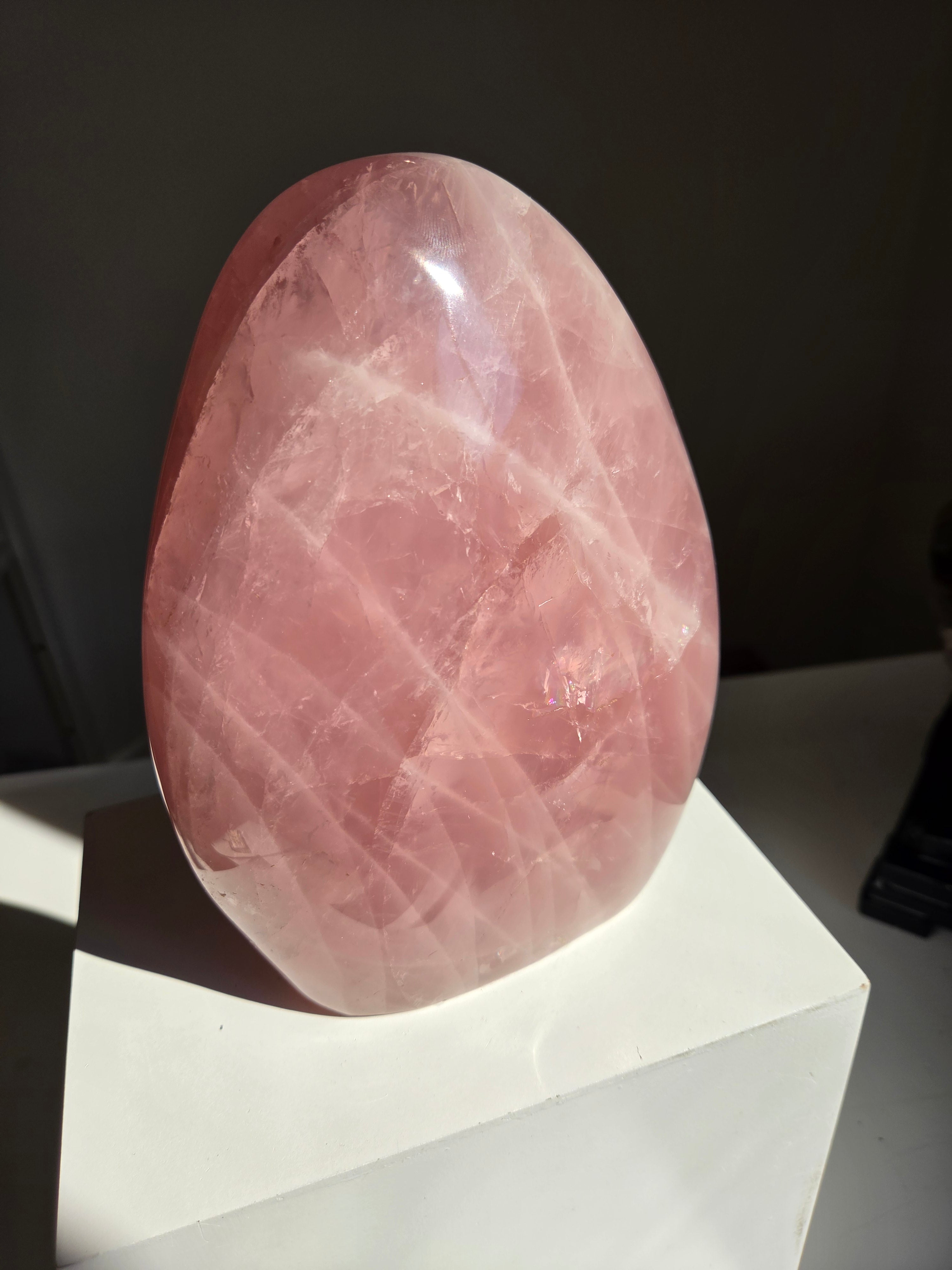 XL Rose Quartz Freeform