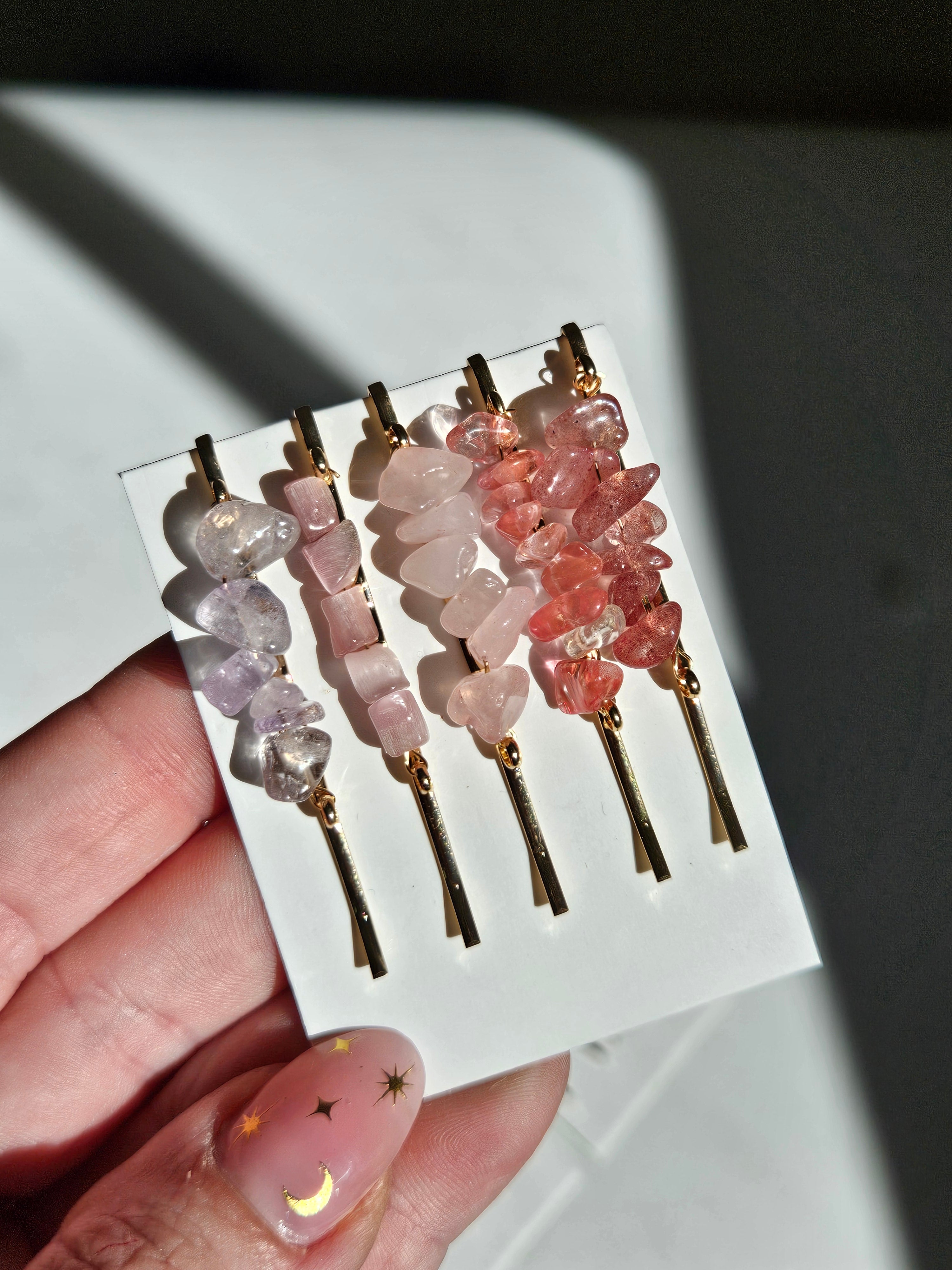 Crystal Bobby Pins