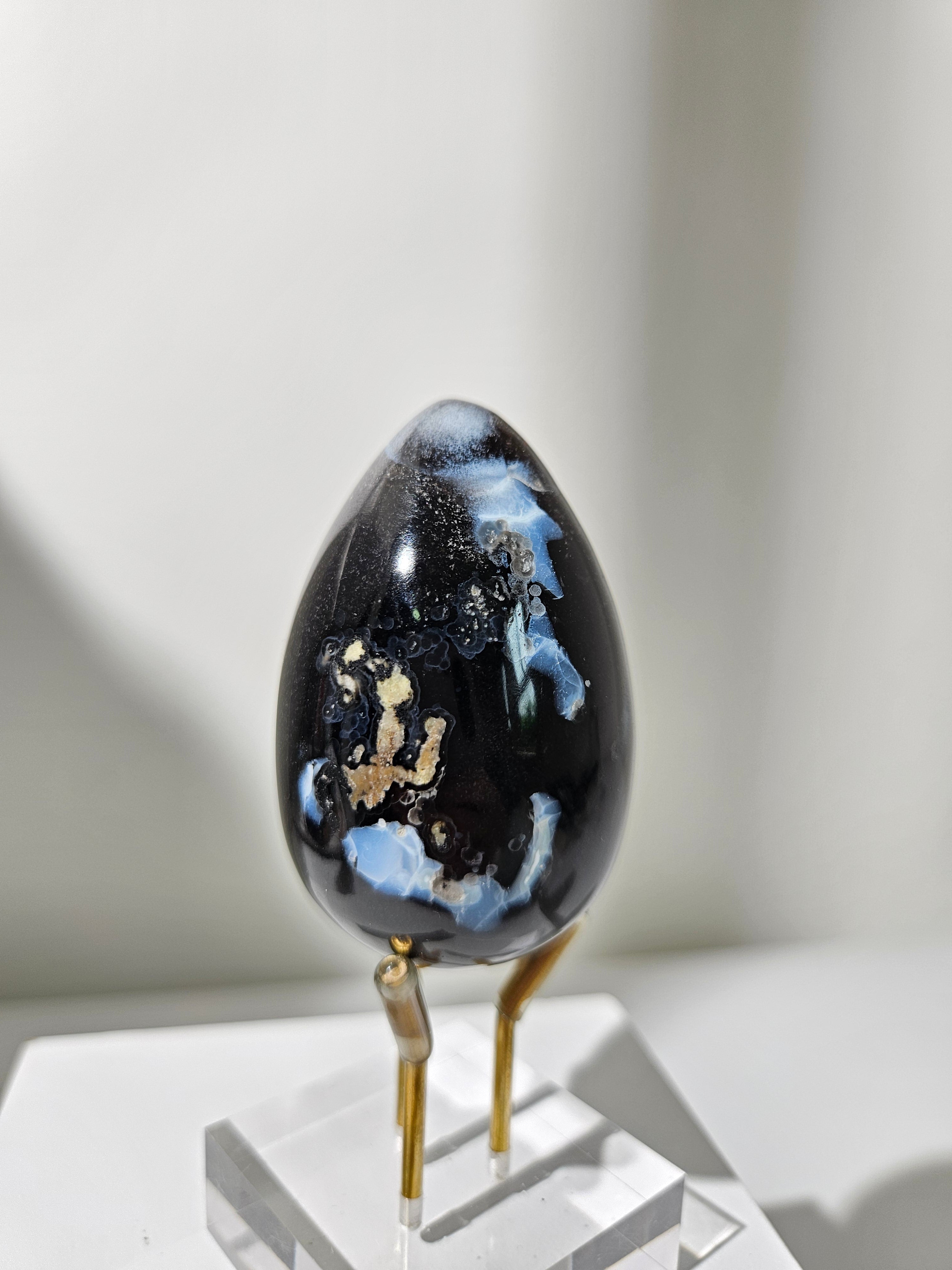 Owyhee Blue Opal Egg 006