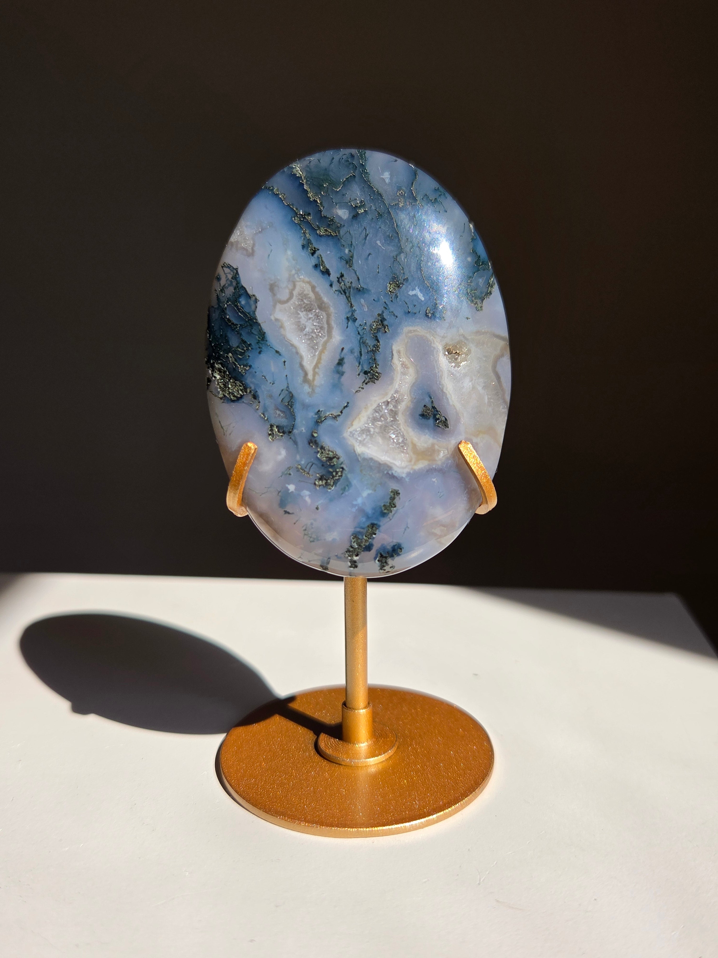 Moss Agate Palmstone 001