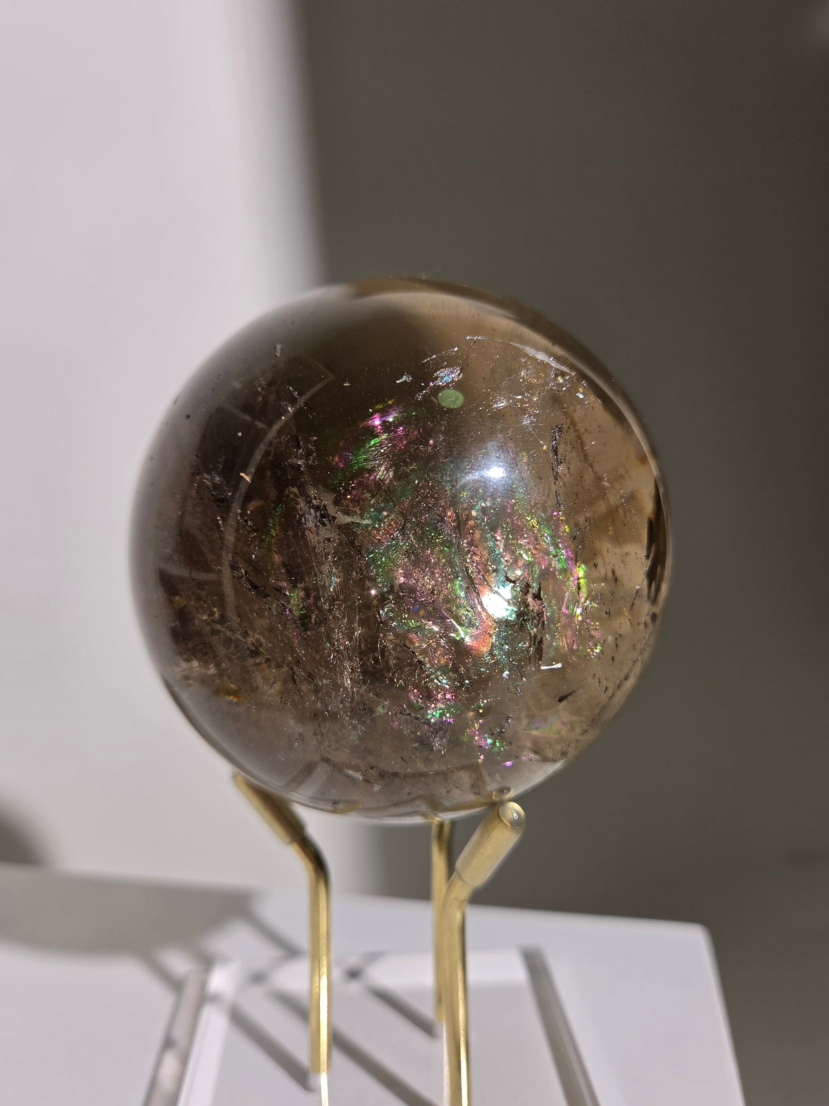 Smoky Quartz Sphere 008
